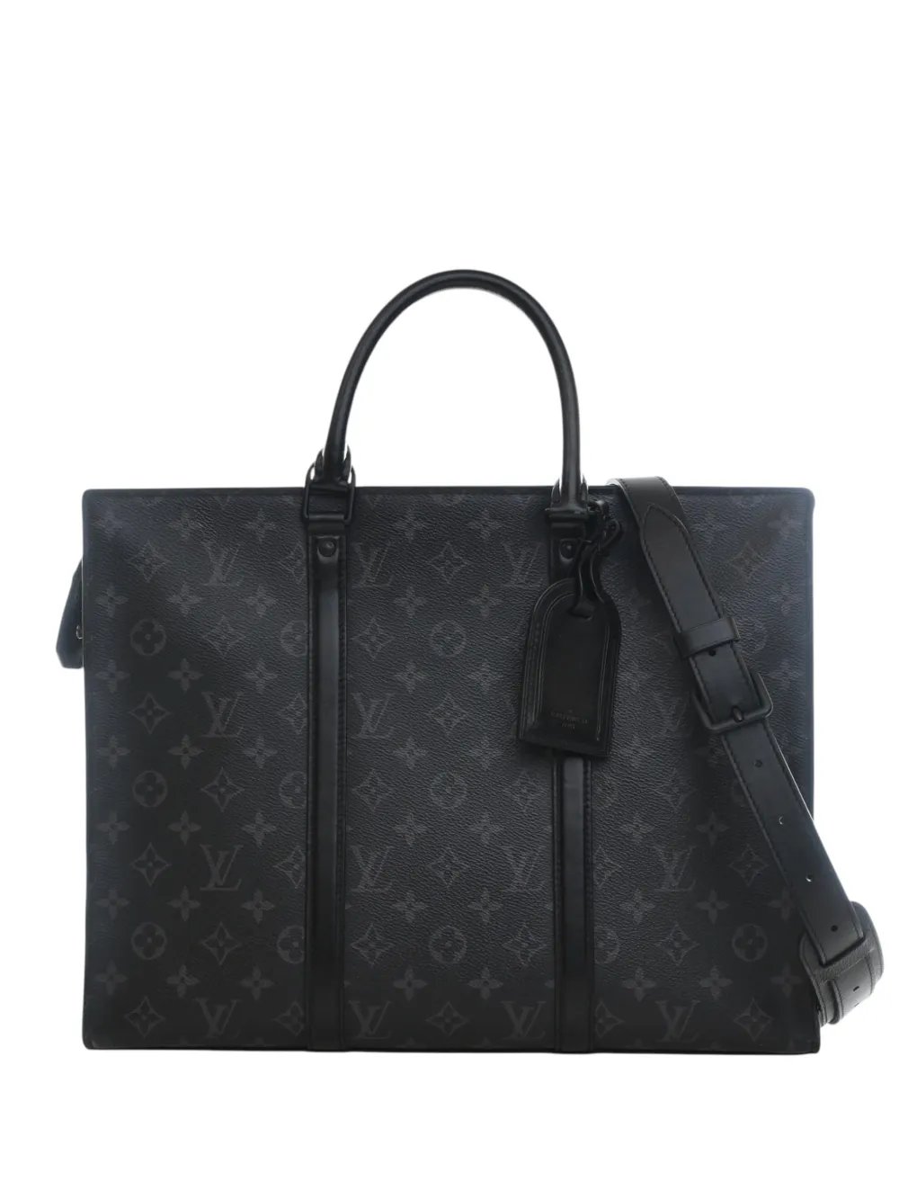 2000 Monogram Eclipse Sac Plat Horizontal Zipper satchel