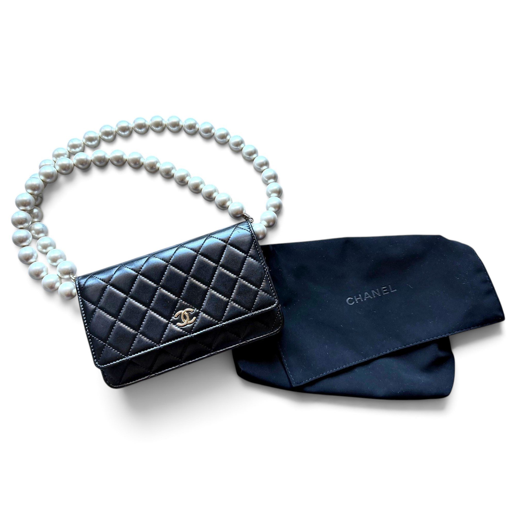 Timeless/Classique leather clutch bag