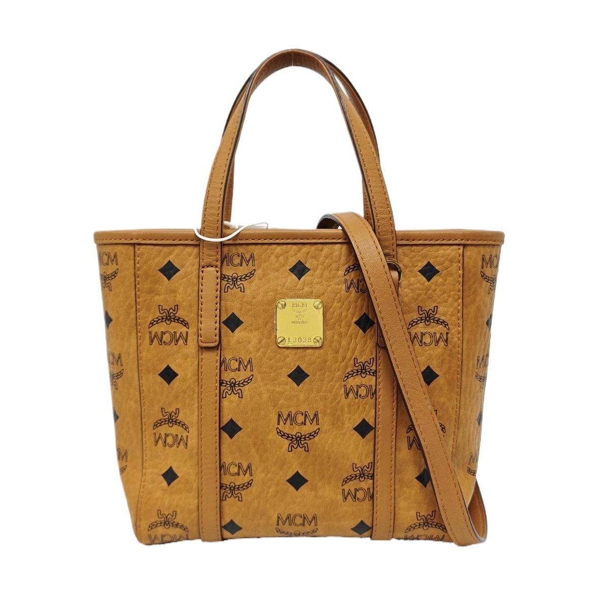 Patent leather handbag