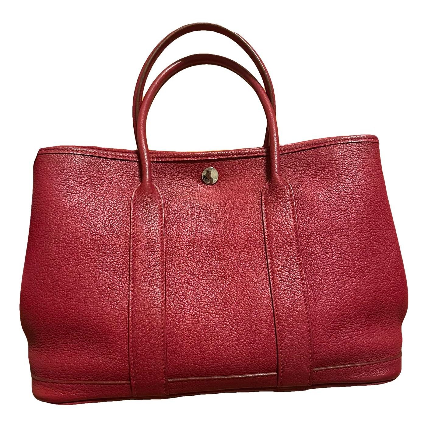 Garden Party leather tote