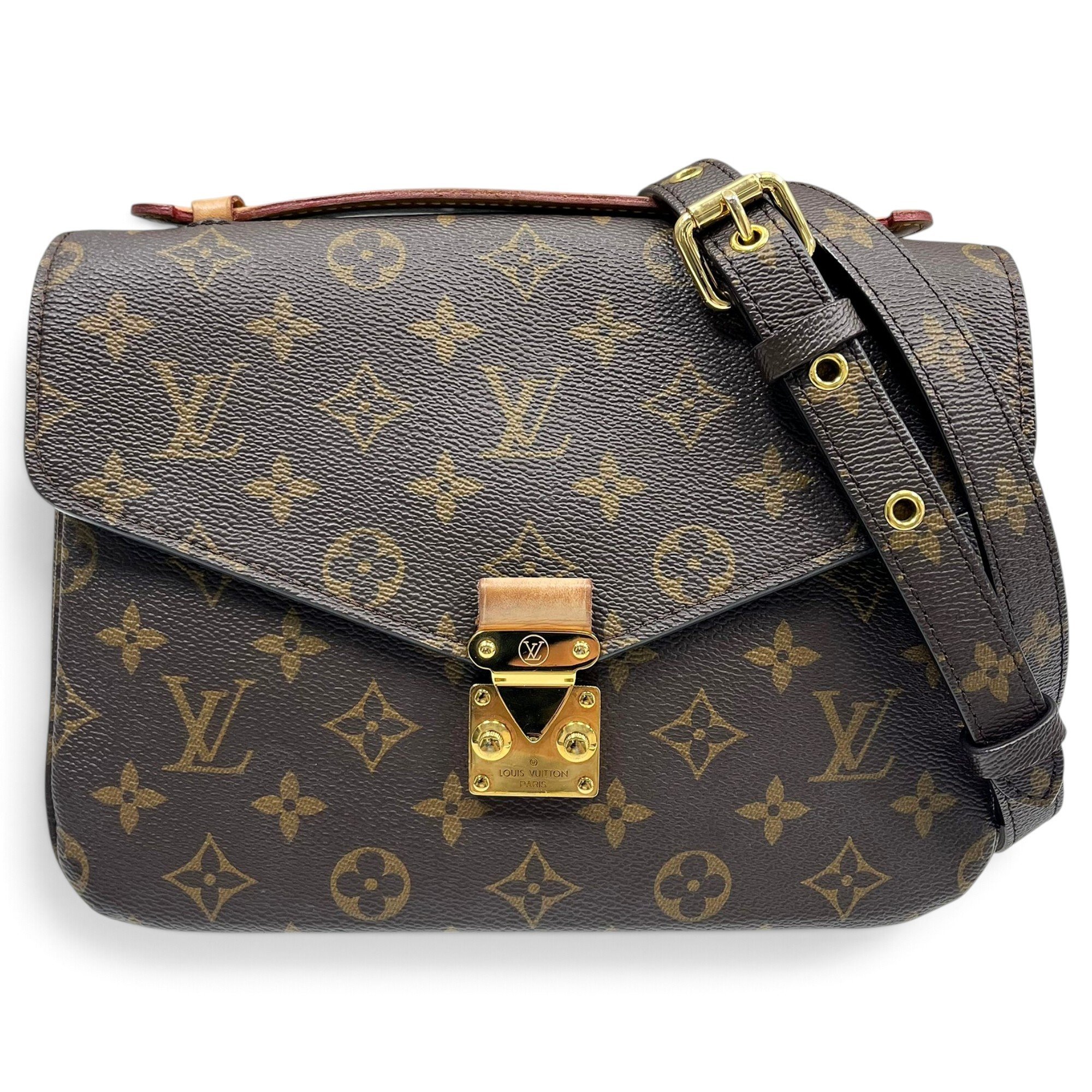 Metis leather handbag
