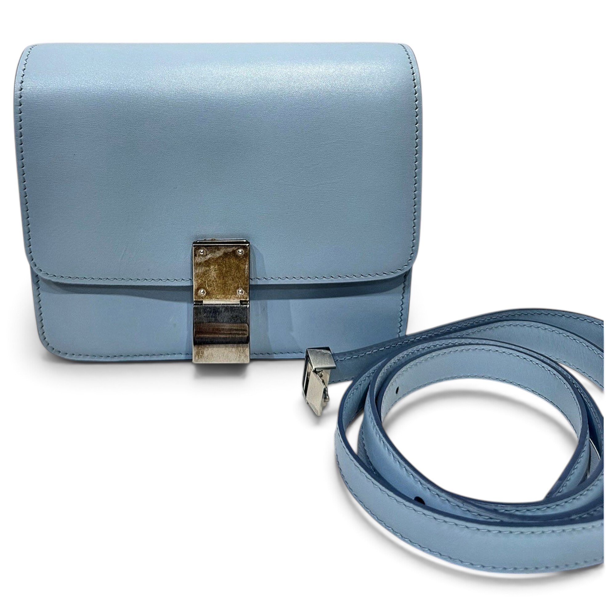 Classic leather handbag