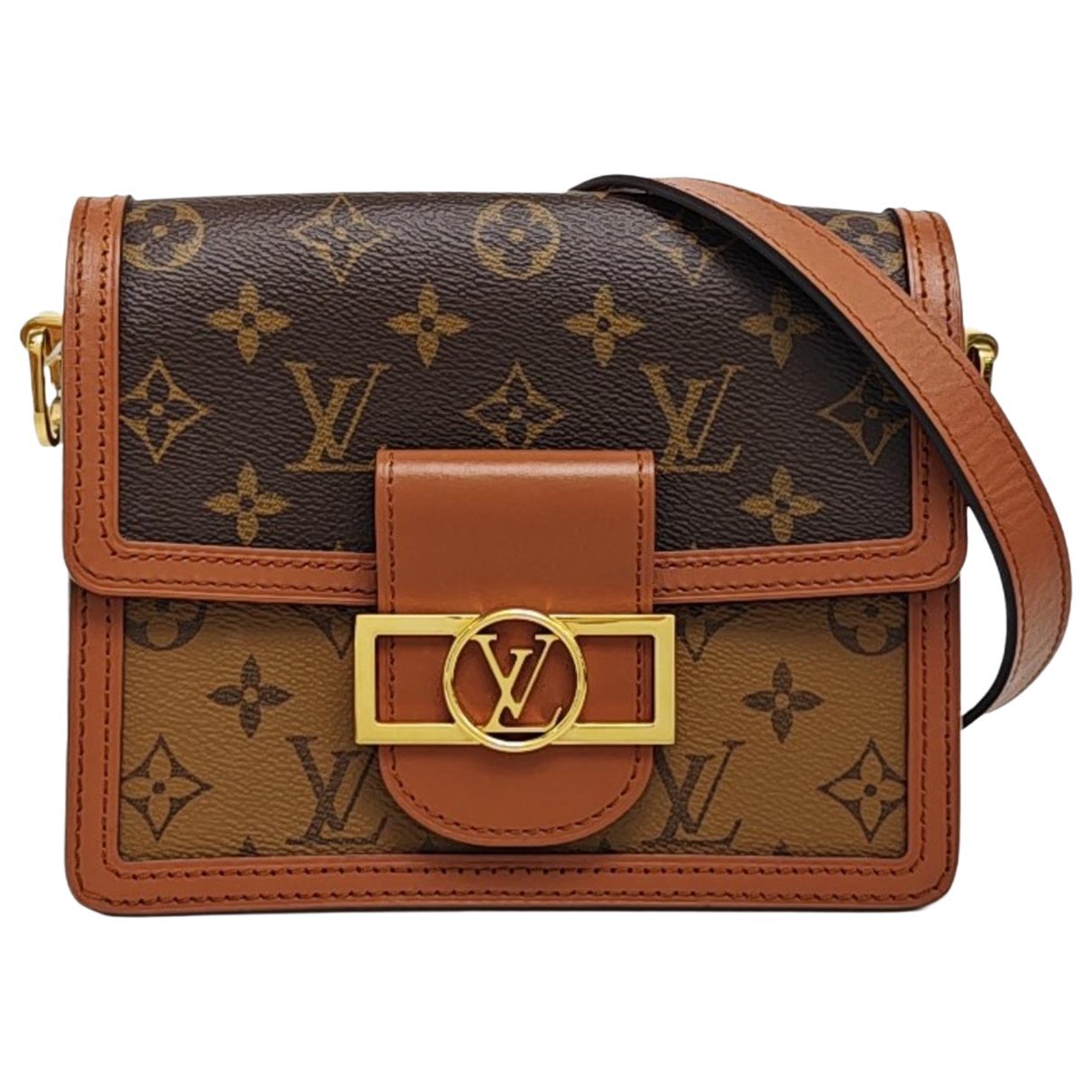 Dauphine leather mini bag