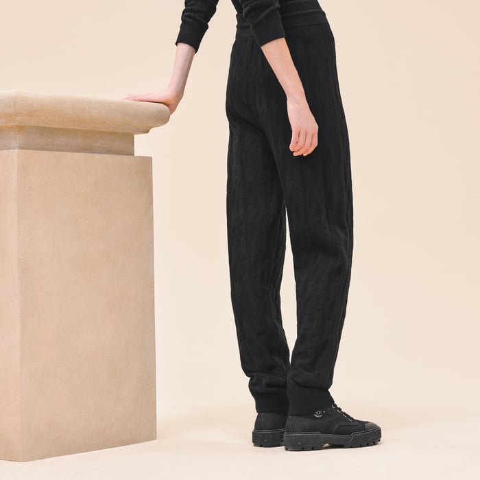 Noir "H" Jogging Pants