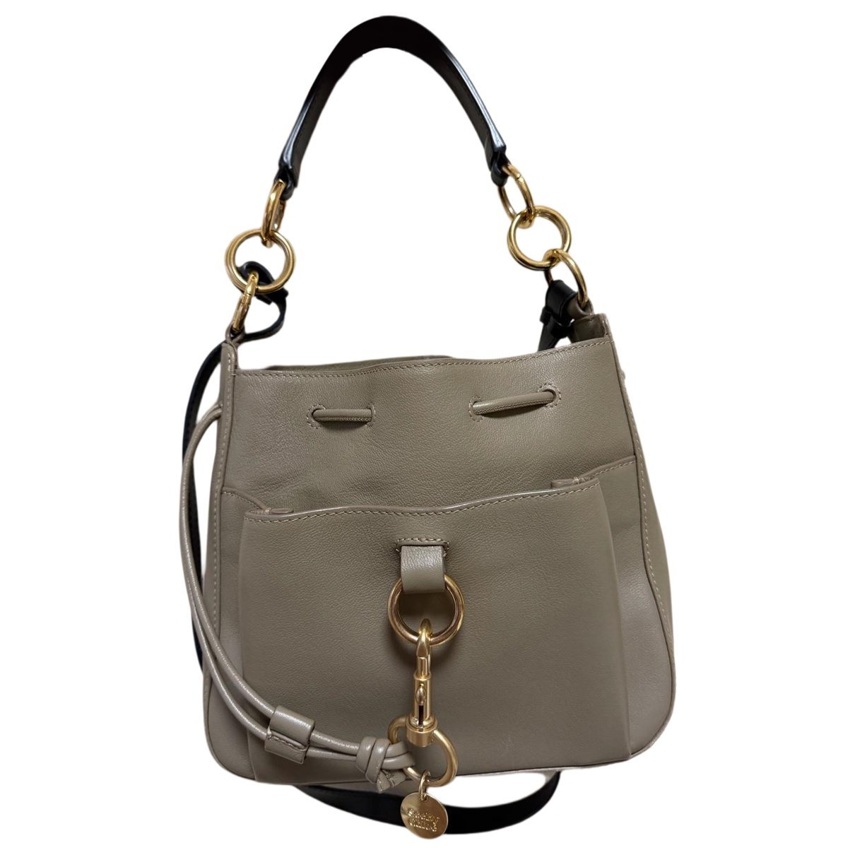 Leather handbag