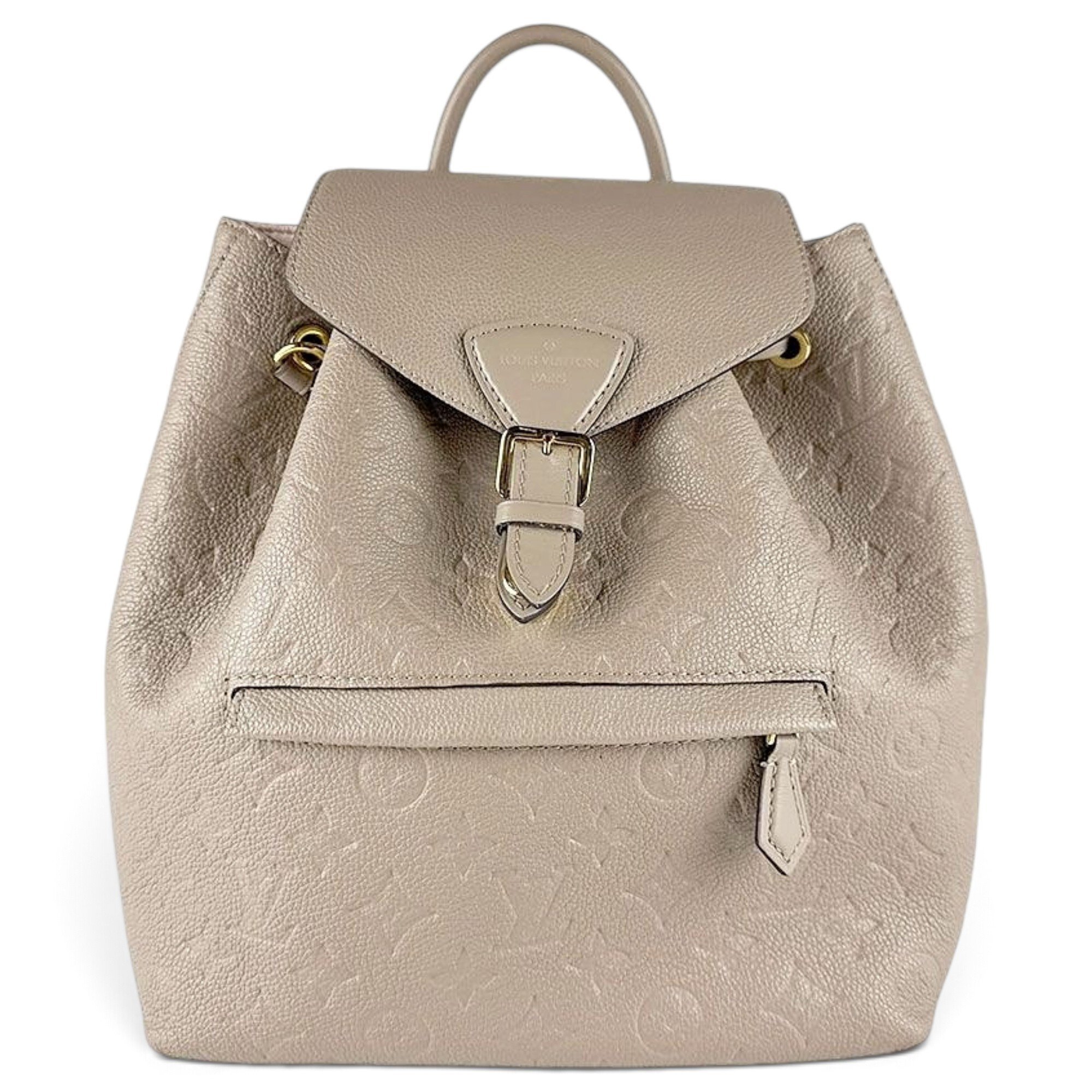 Montsouris leather backpack