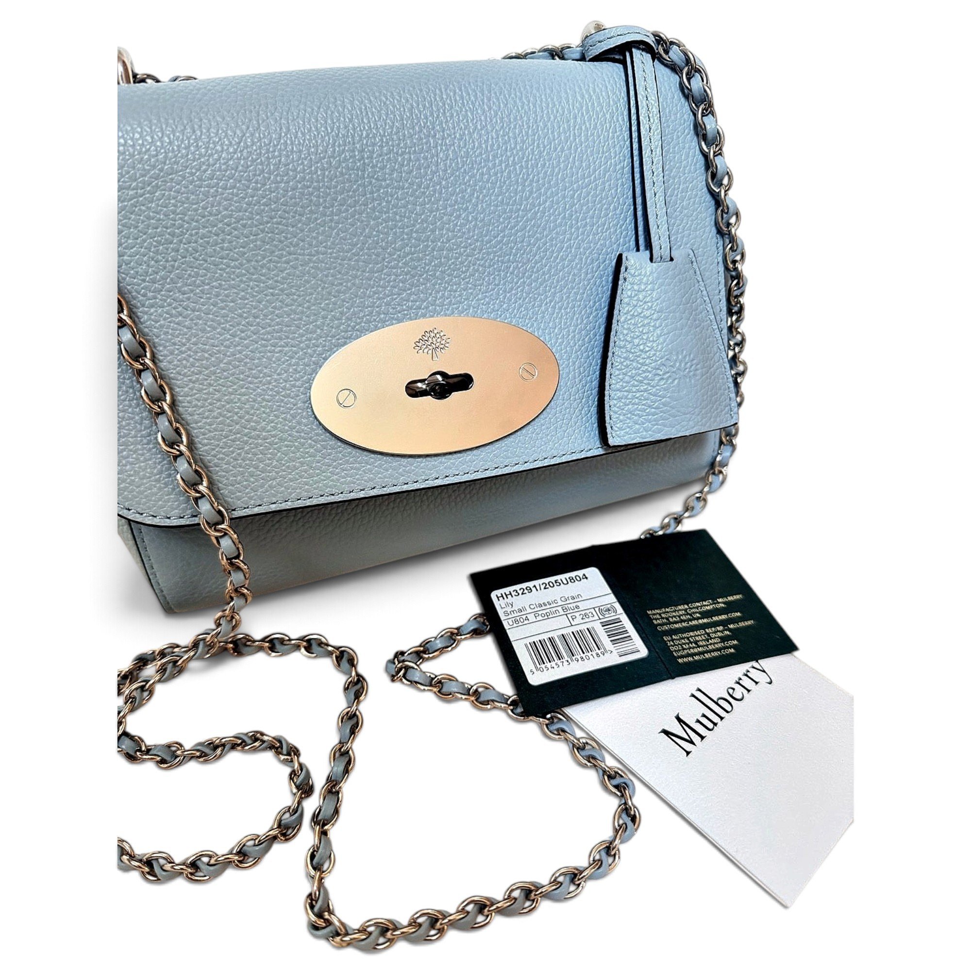 Lily leather crossbody bag