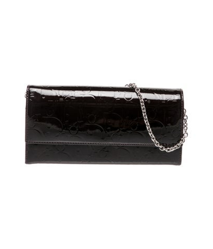 Dior Dior Patent Leather Shoulder Bag