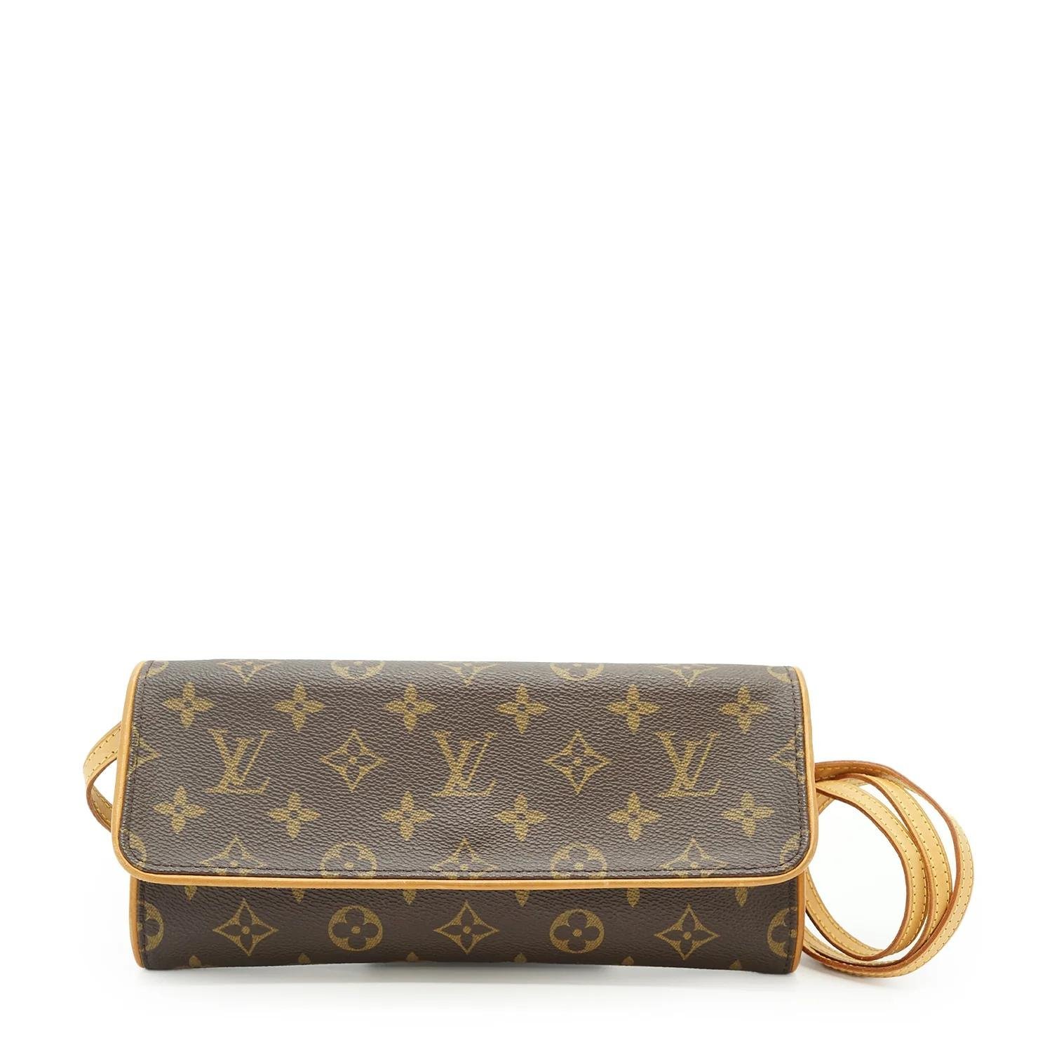 Twin leather handbag