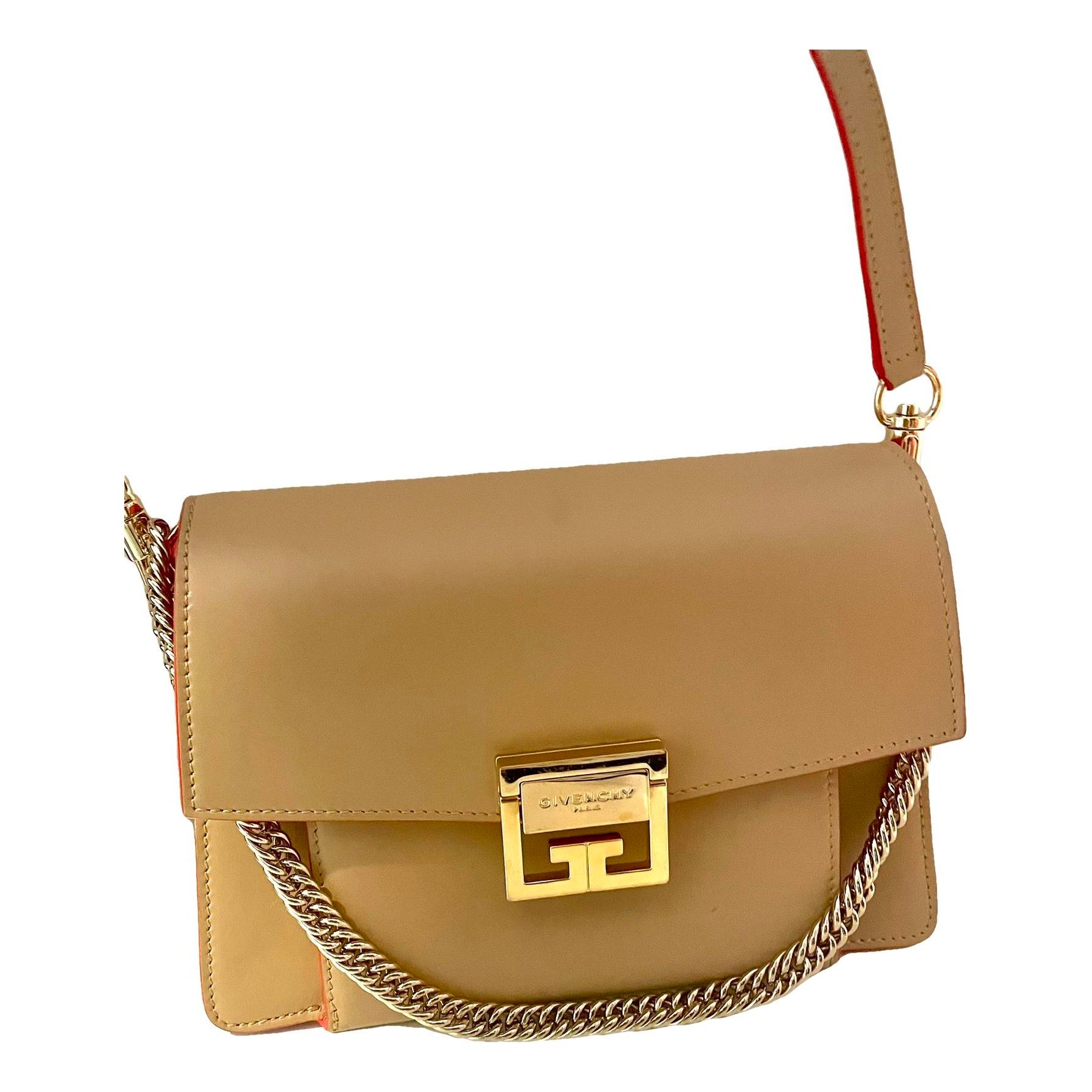 GV3 leather crossbody bag