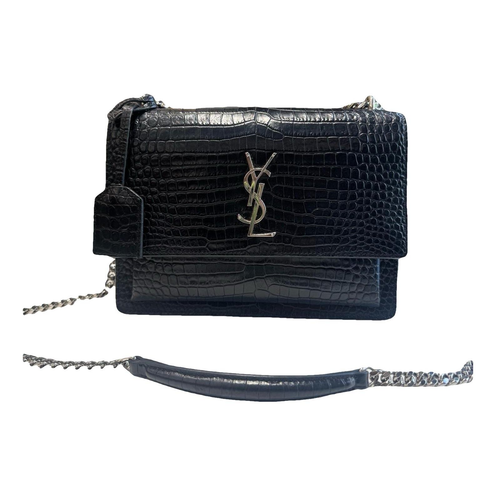 Sunset leather handbag