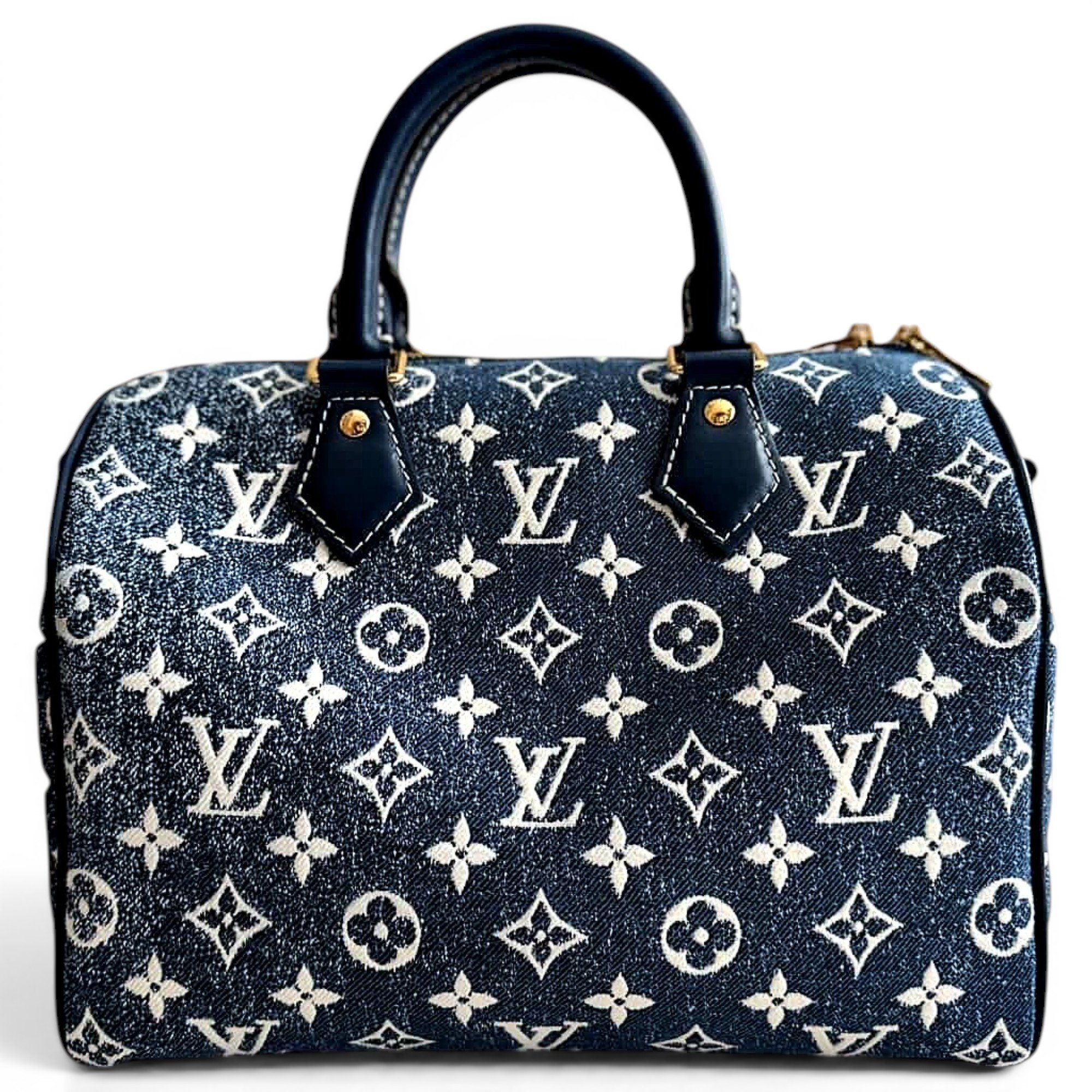 Speedy leather handbag