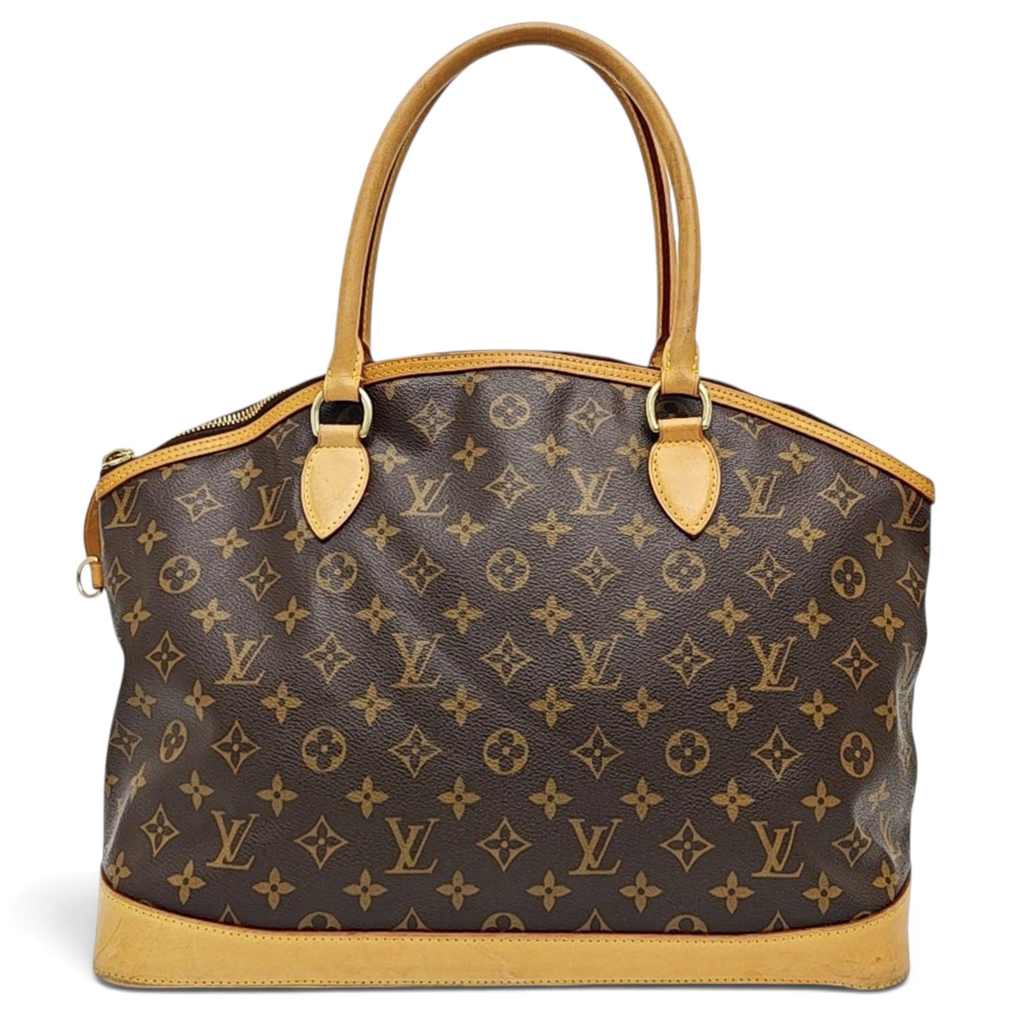 Lockit leather handbag