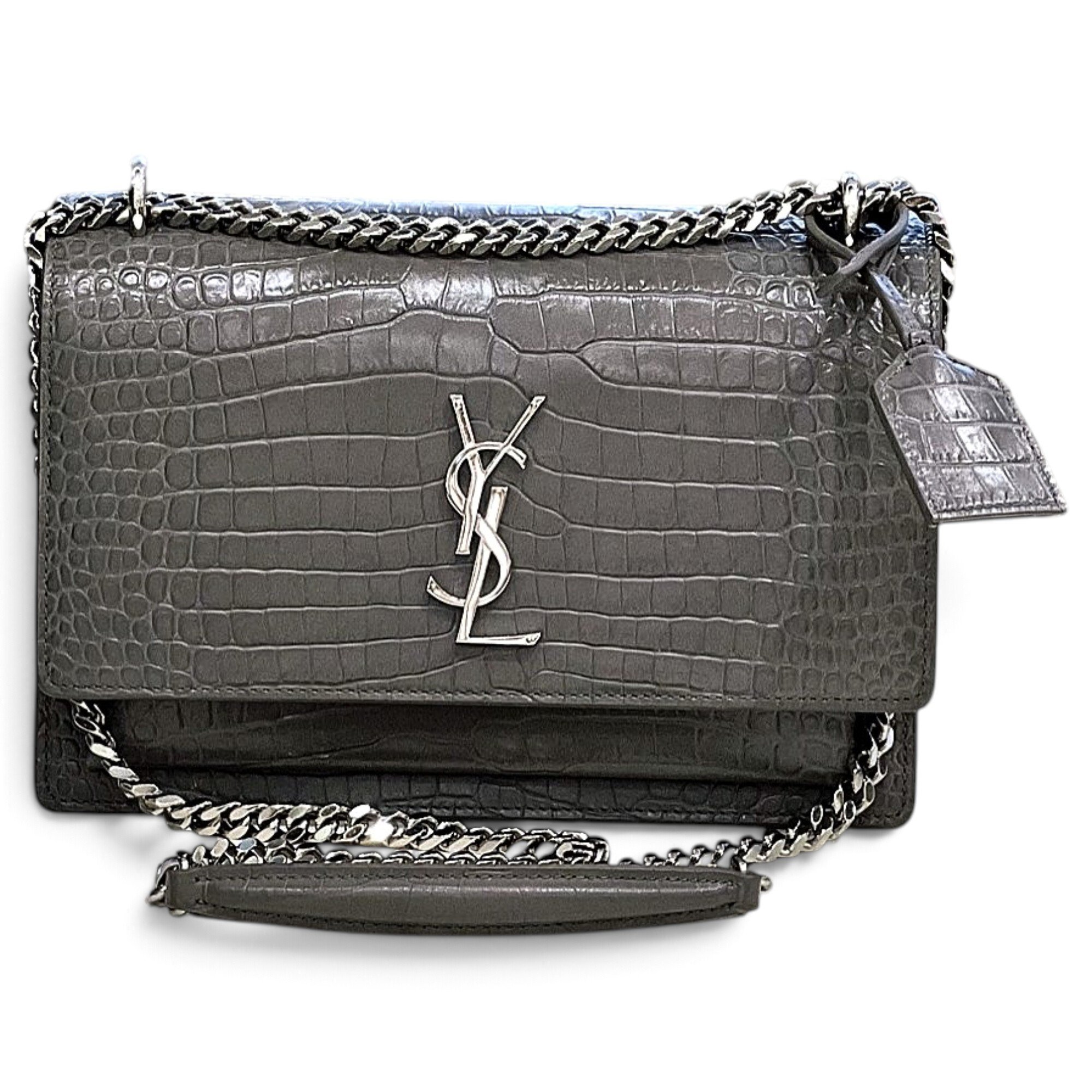 Sunset leather handbag