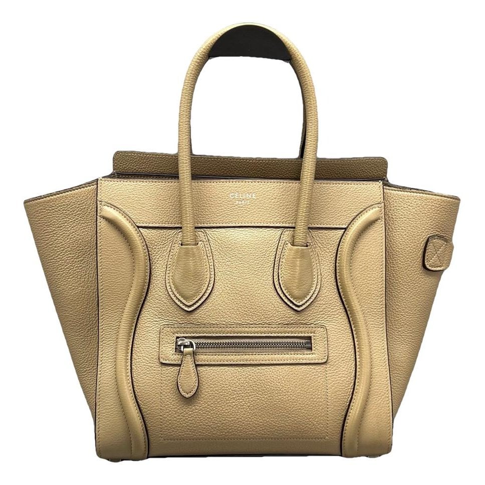 Luggage leather handbag