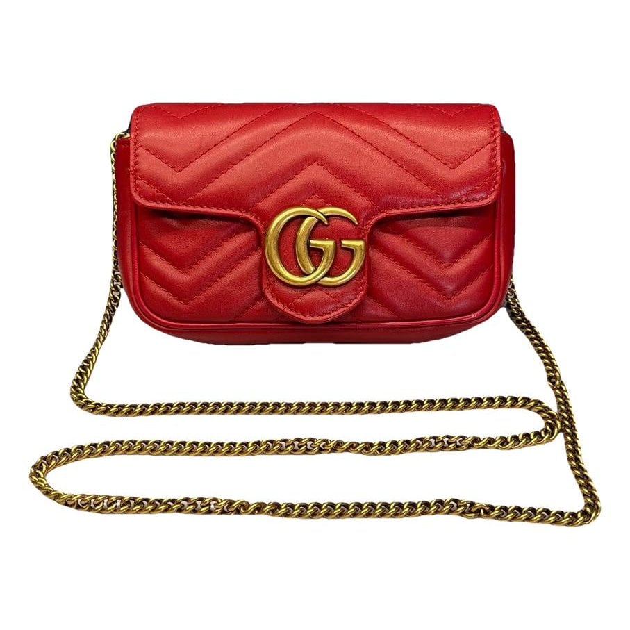 GG Marmont Chain leather handbag
