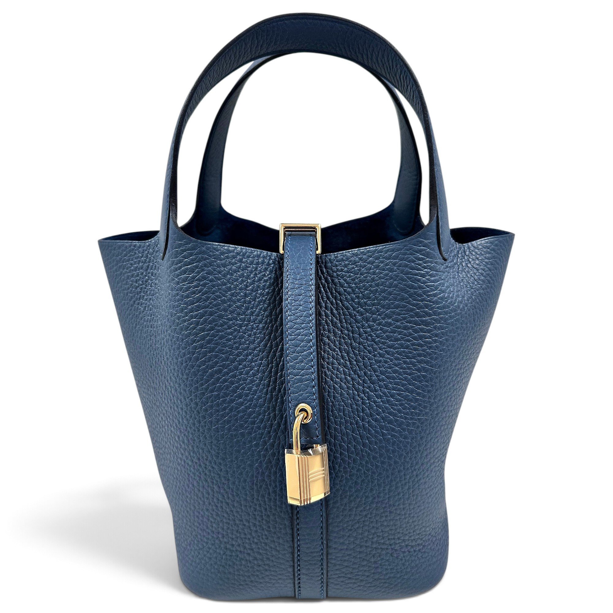 Picotin leather handbag