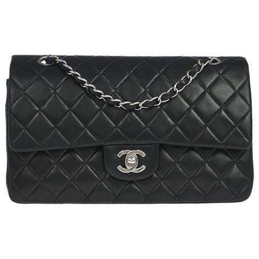 Trendy CC Flap leather handbag