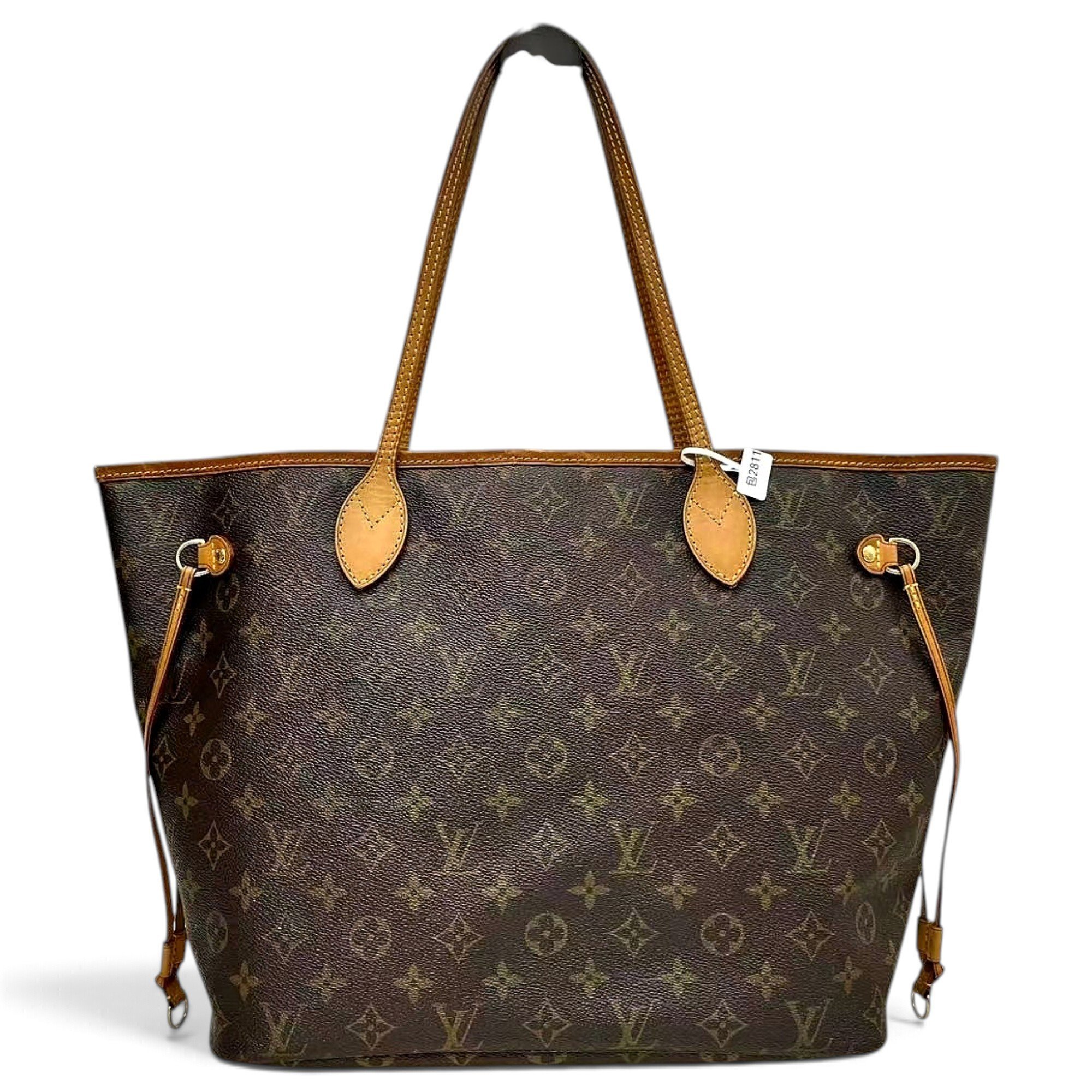 Neverfull leather tote