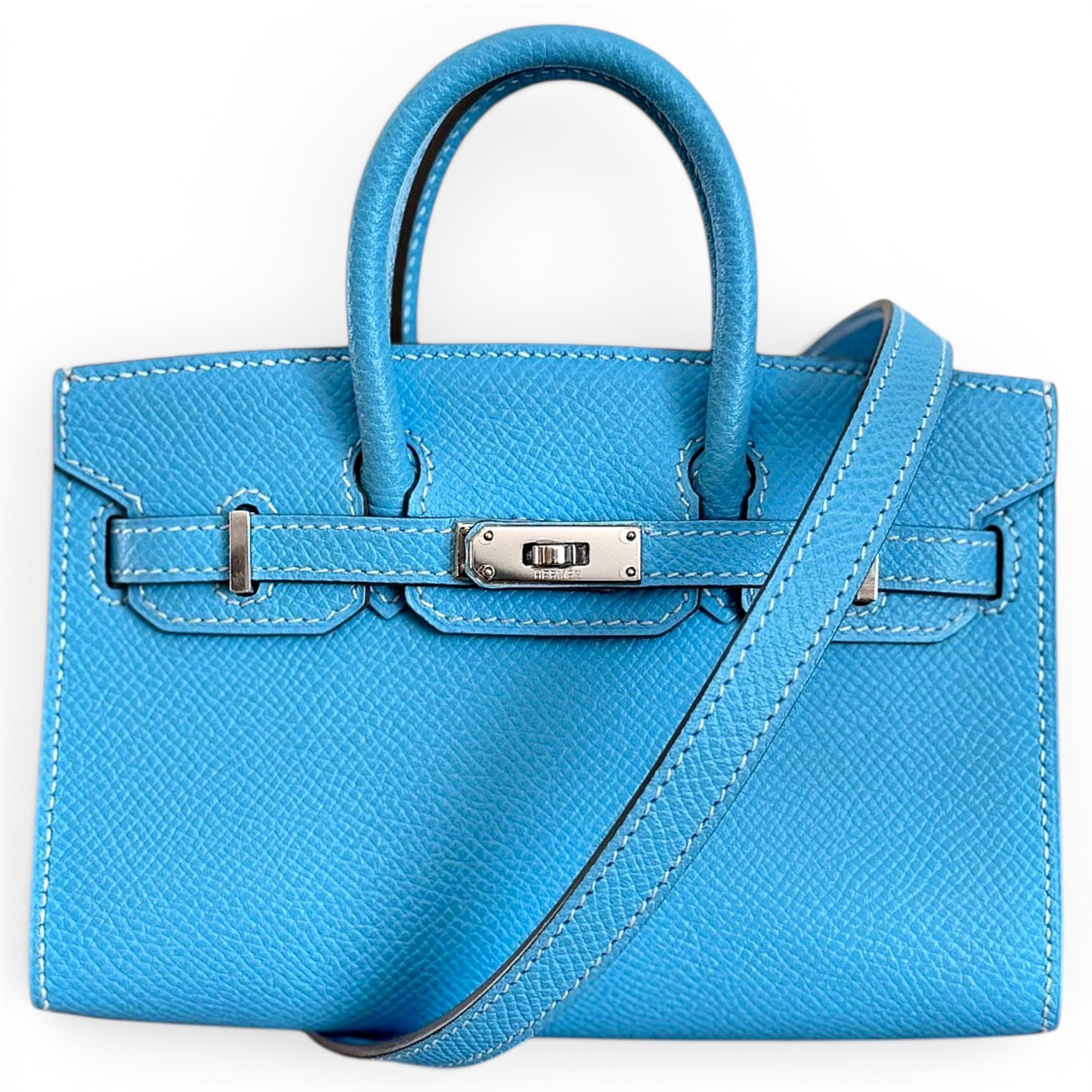 Birkin Tiny leather mini bag