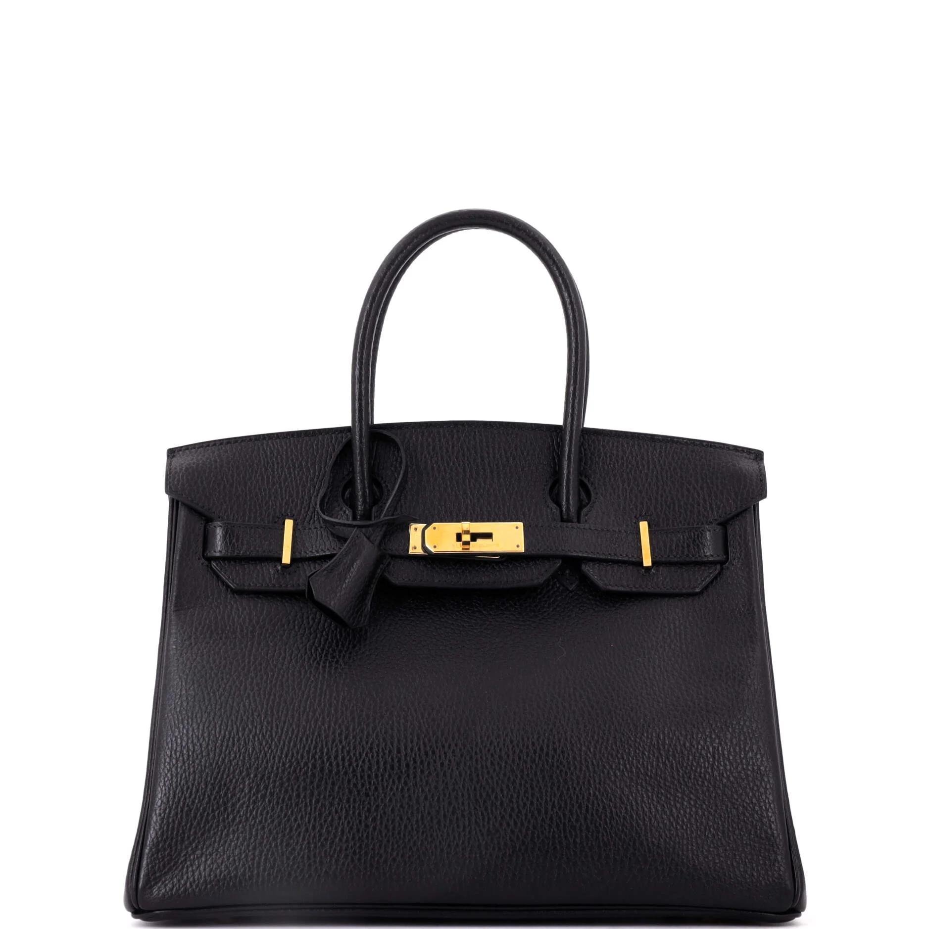 Birkin 30 leather handbag