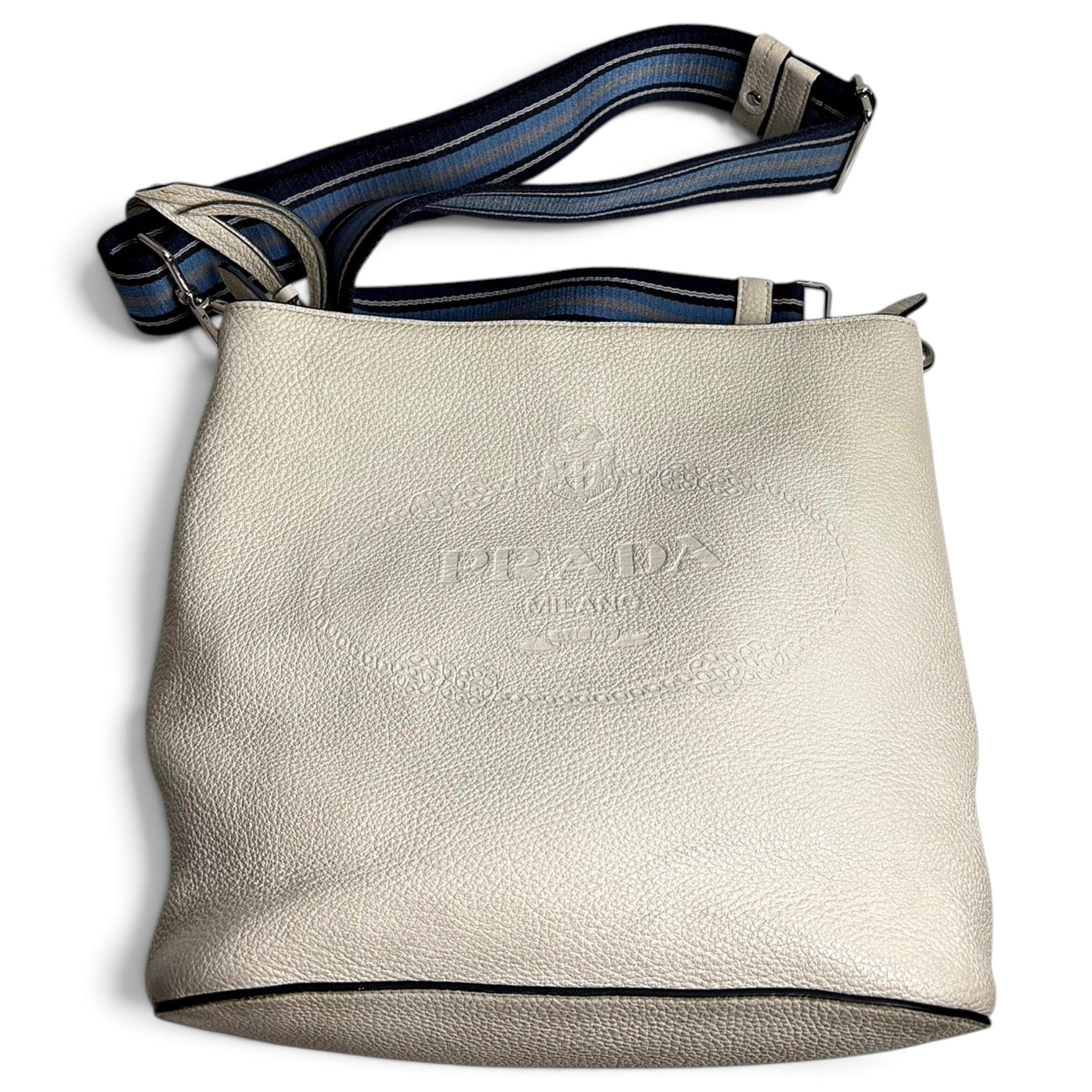 Panier leather crossbody bag
