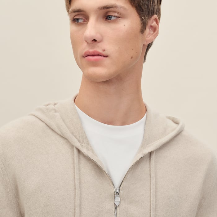 Ficelle "Maillon Chaine d'Ancre" Hooded Jacket