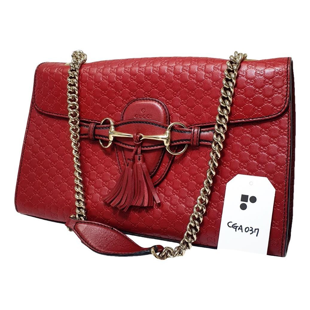Leather handbag