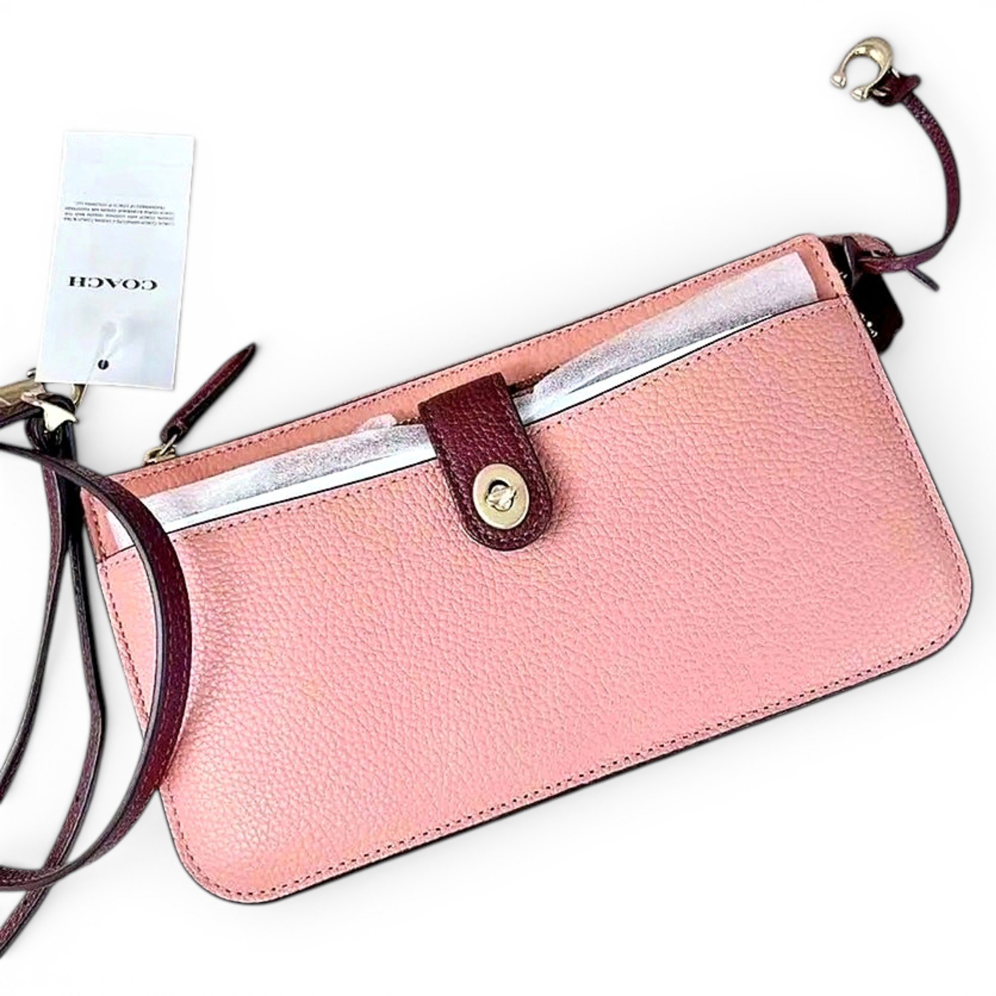Leather crossbody bag