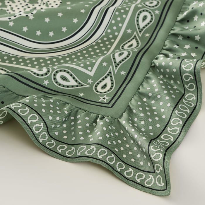 Brides De Gala Bandana a Pois Scarf 70