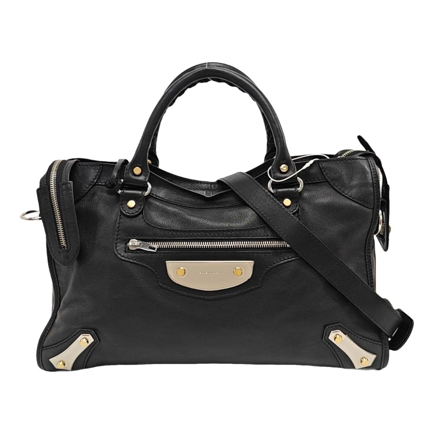 Leather handbag
