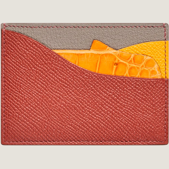 Warm Colors Histoire Naturelle Card Holder