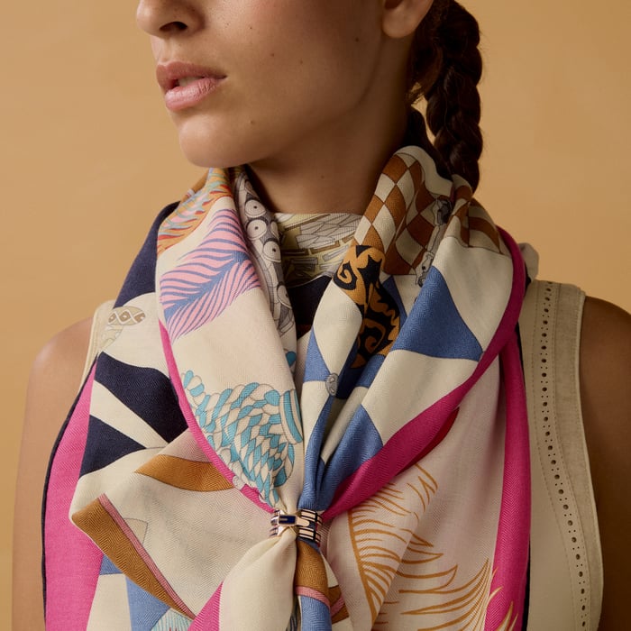 Sangle Scarf Ring
