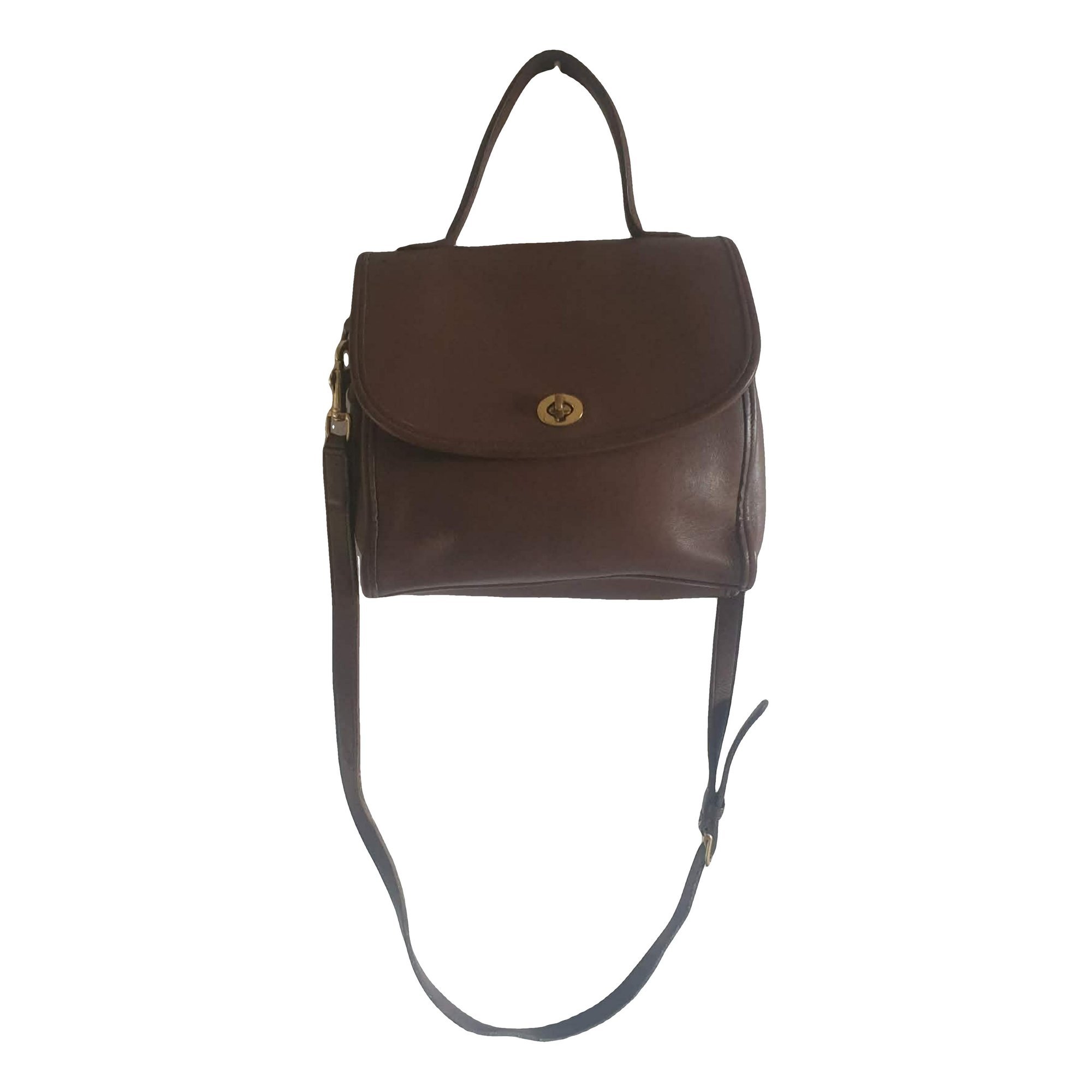 Signature Sufflette leather bag