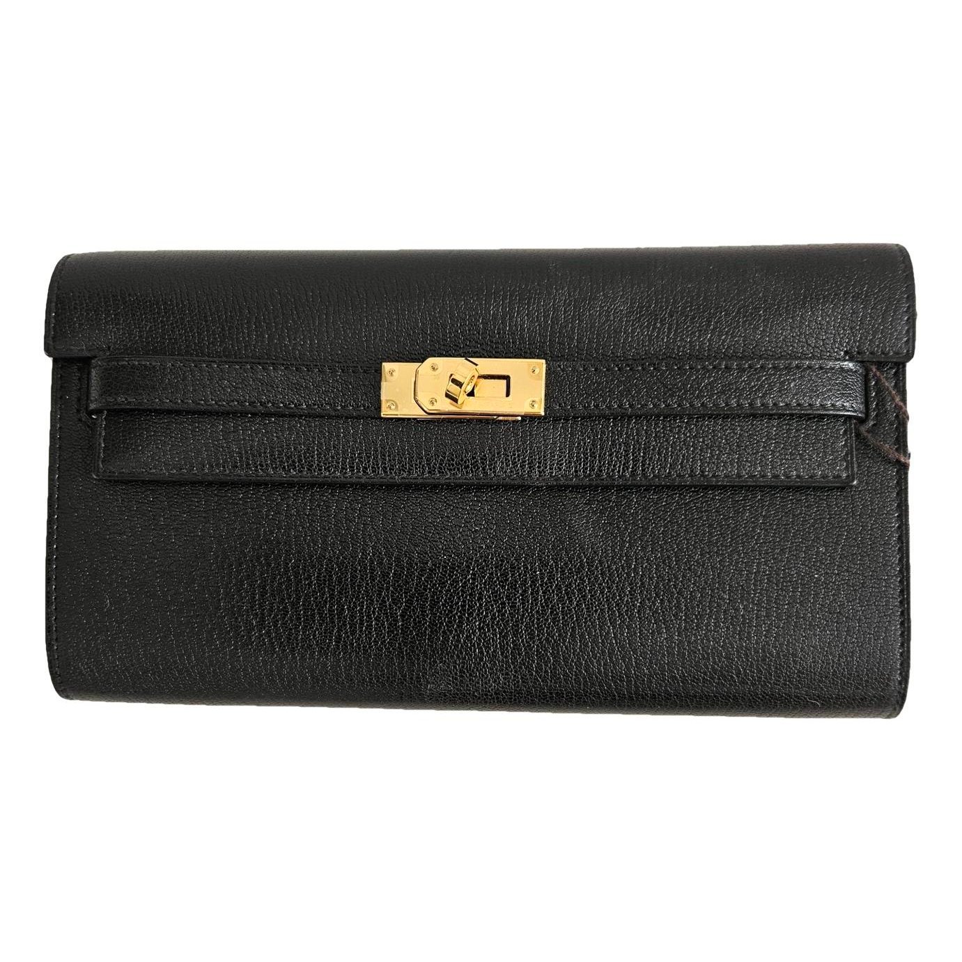 Kelly to go leather clutch bag