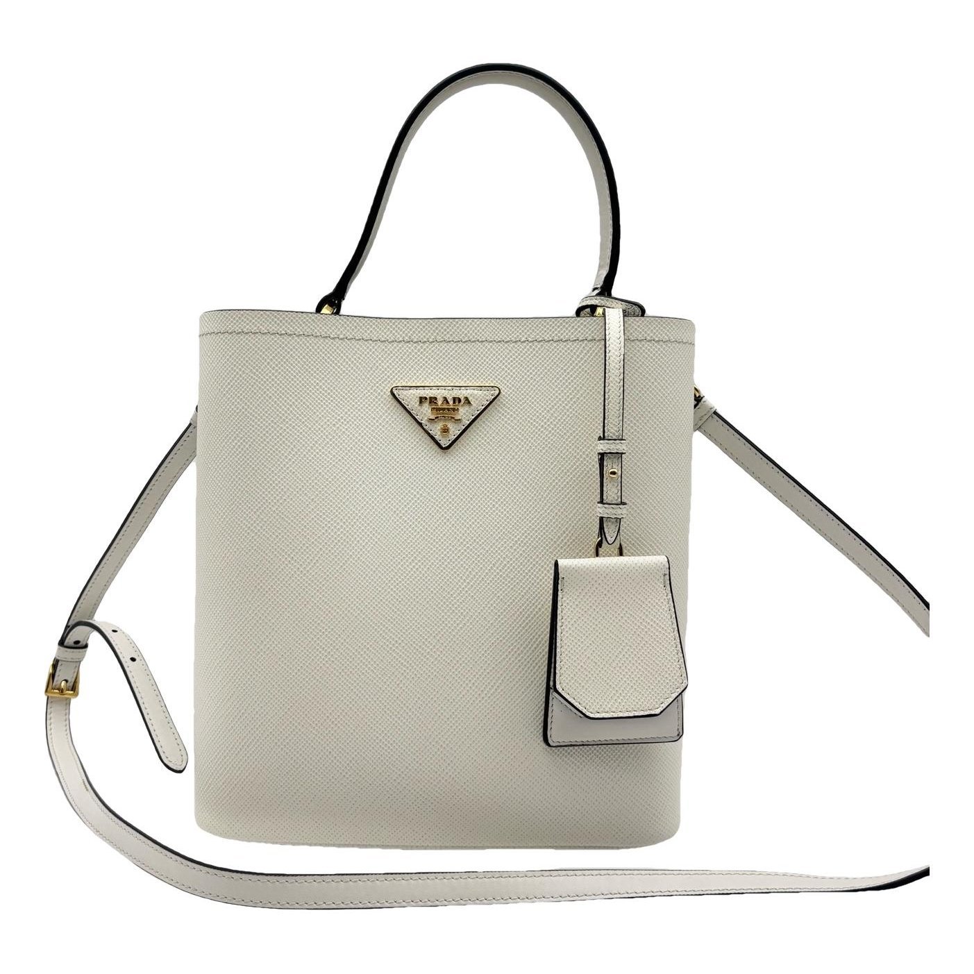 Panier leather handbag