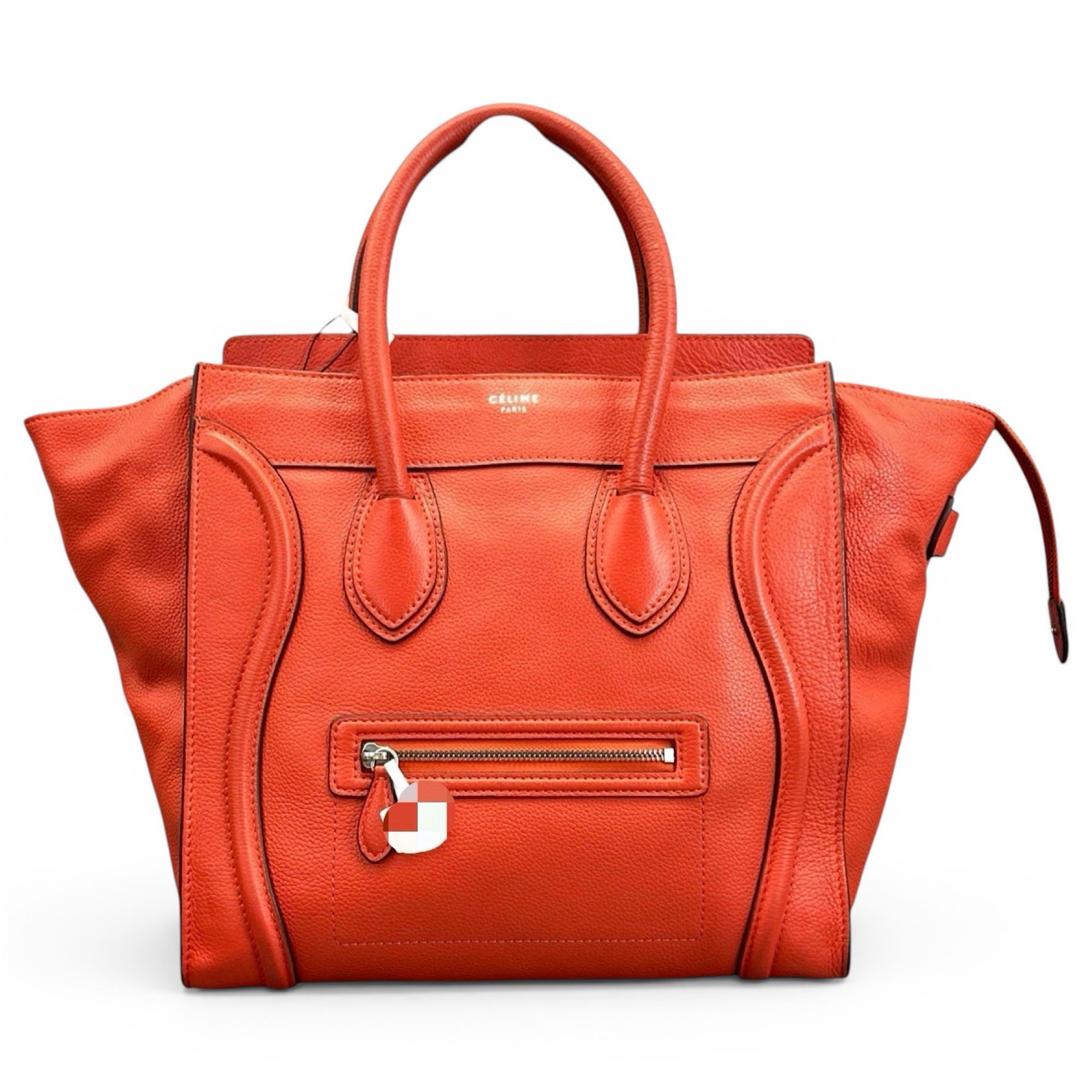 Luggage leather handbag