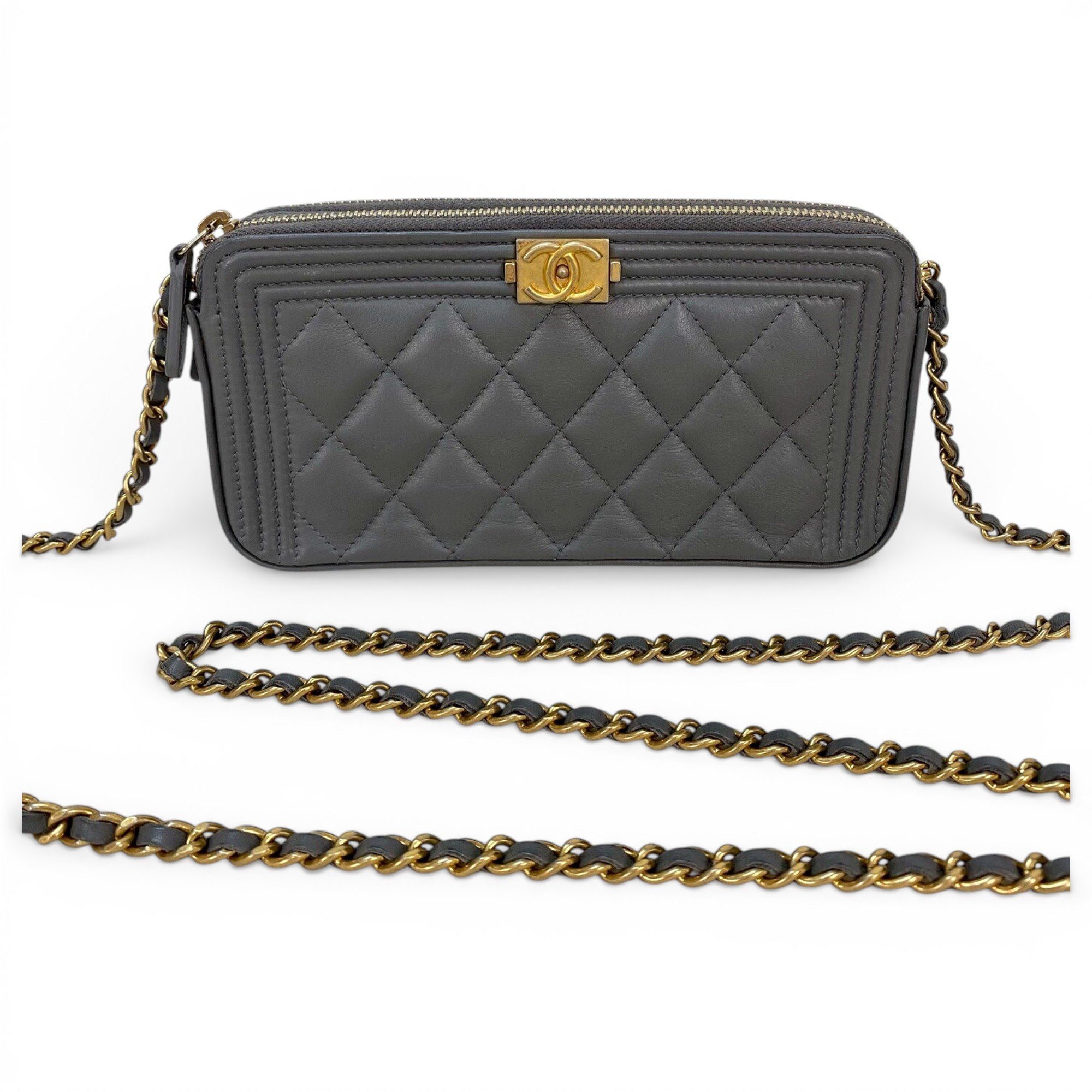 Leather handbag
