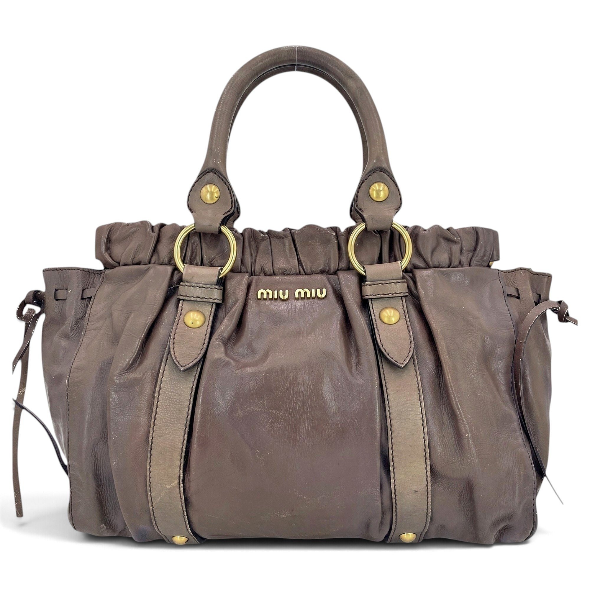 Vitello leather handbag