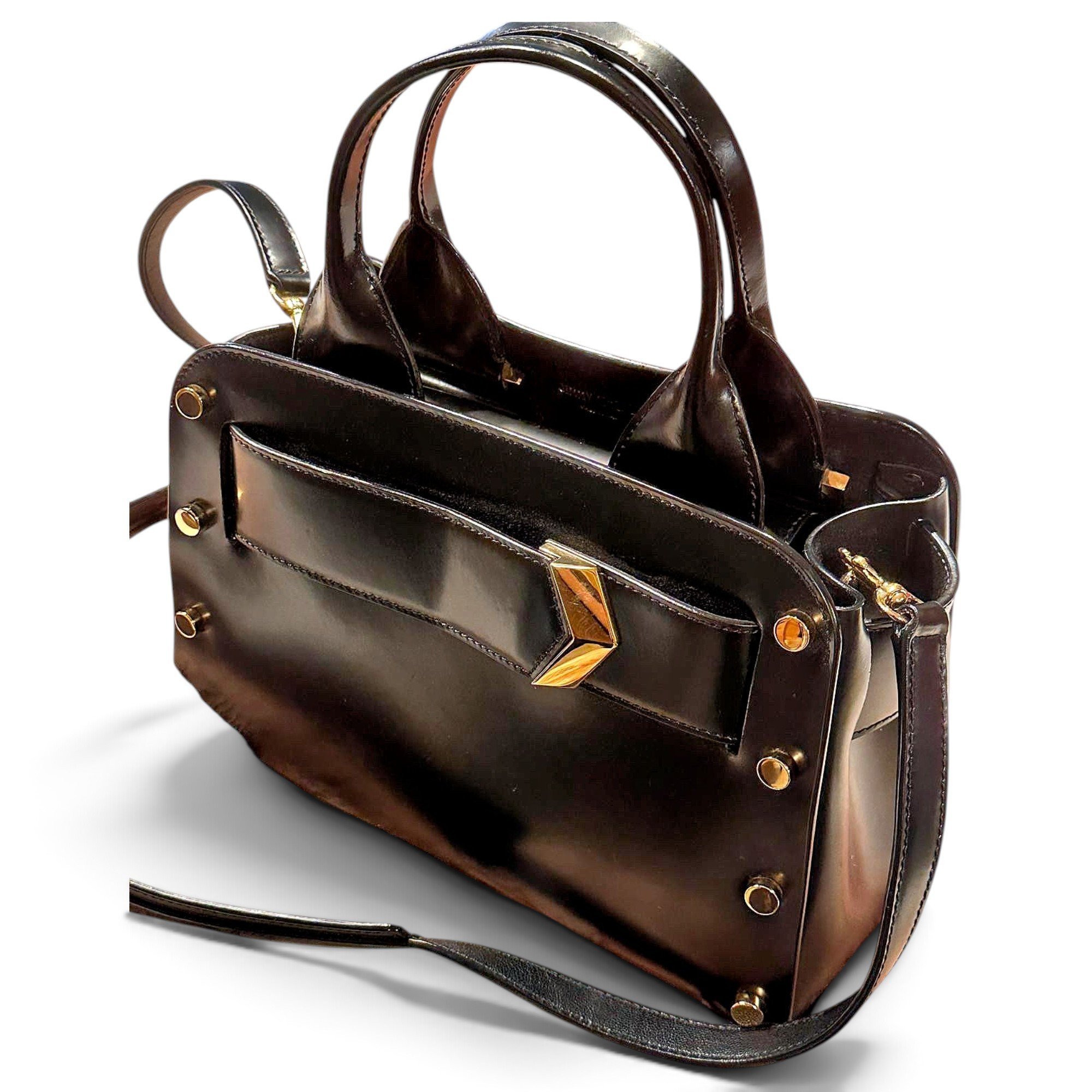 Leather handbag