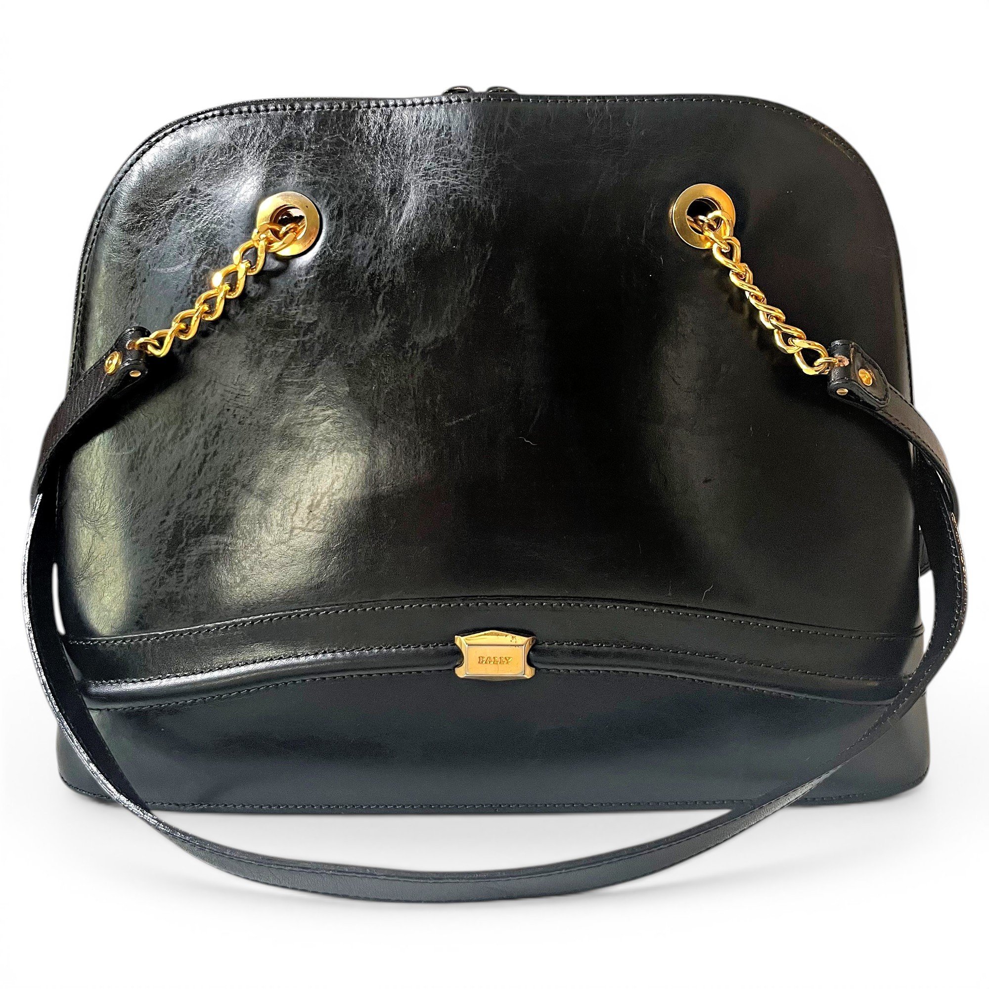 Leather handbag
