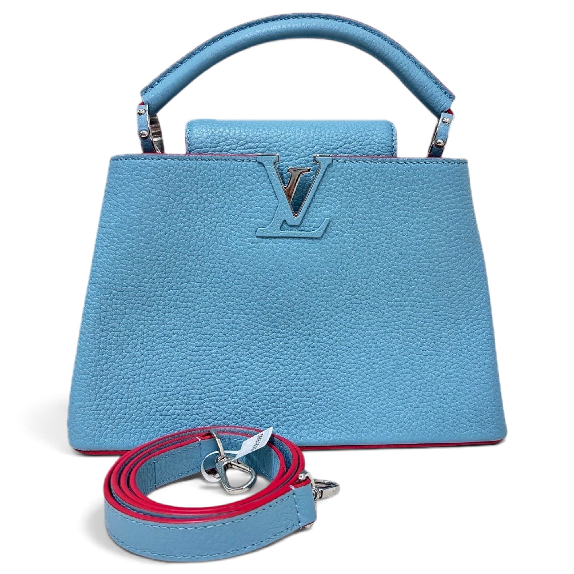 Capucines leather handbag