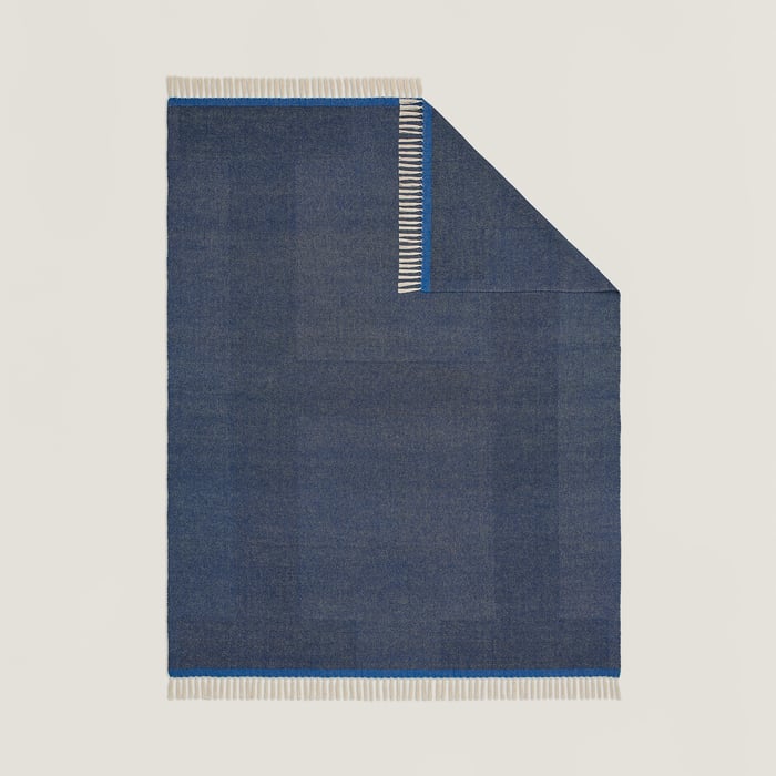 Marine H Tape Lino Blanket