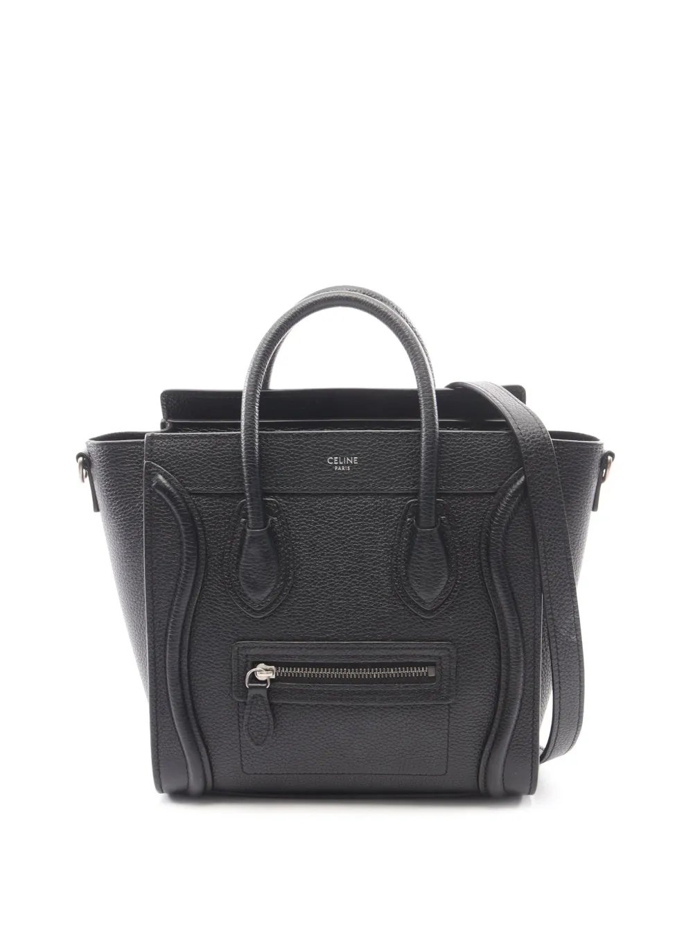 2000-2026 Nano Drummed Calfskin Luggage tote bag