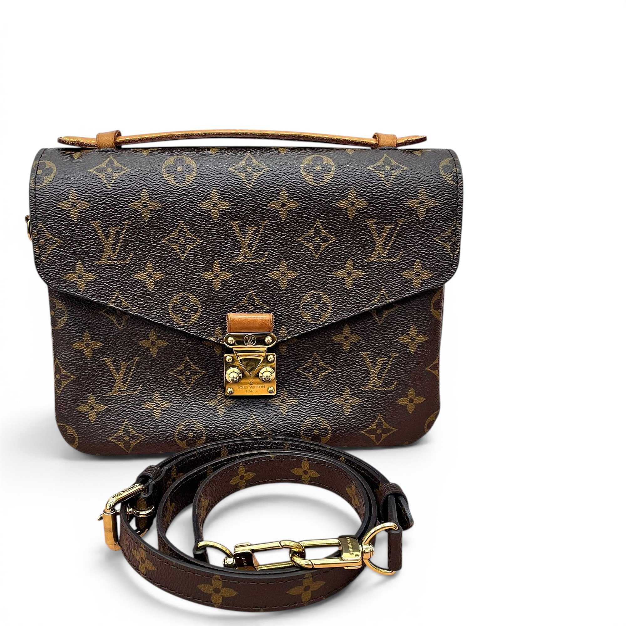 Metis leather handbag