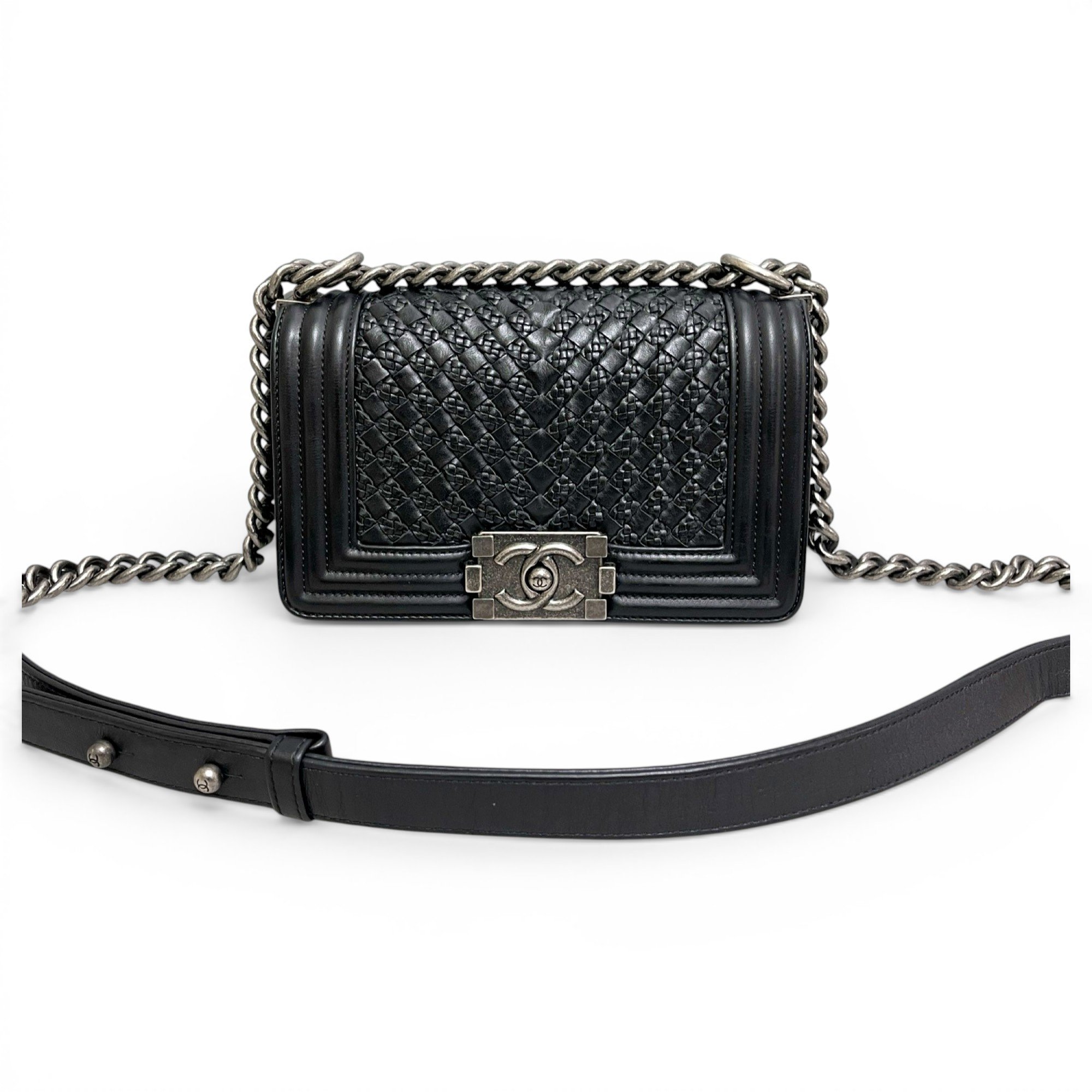 Boy leather handbag