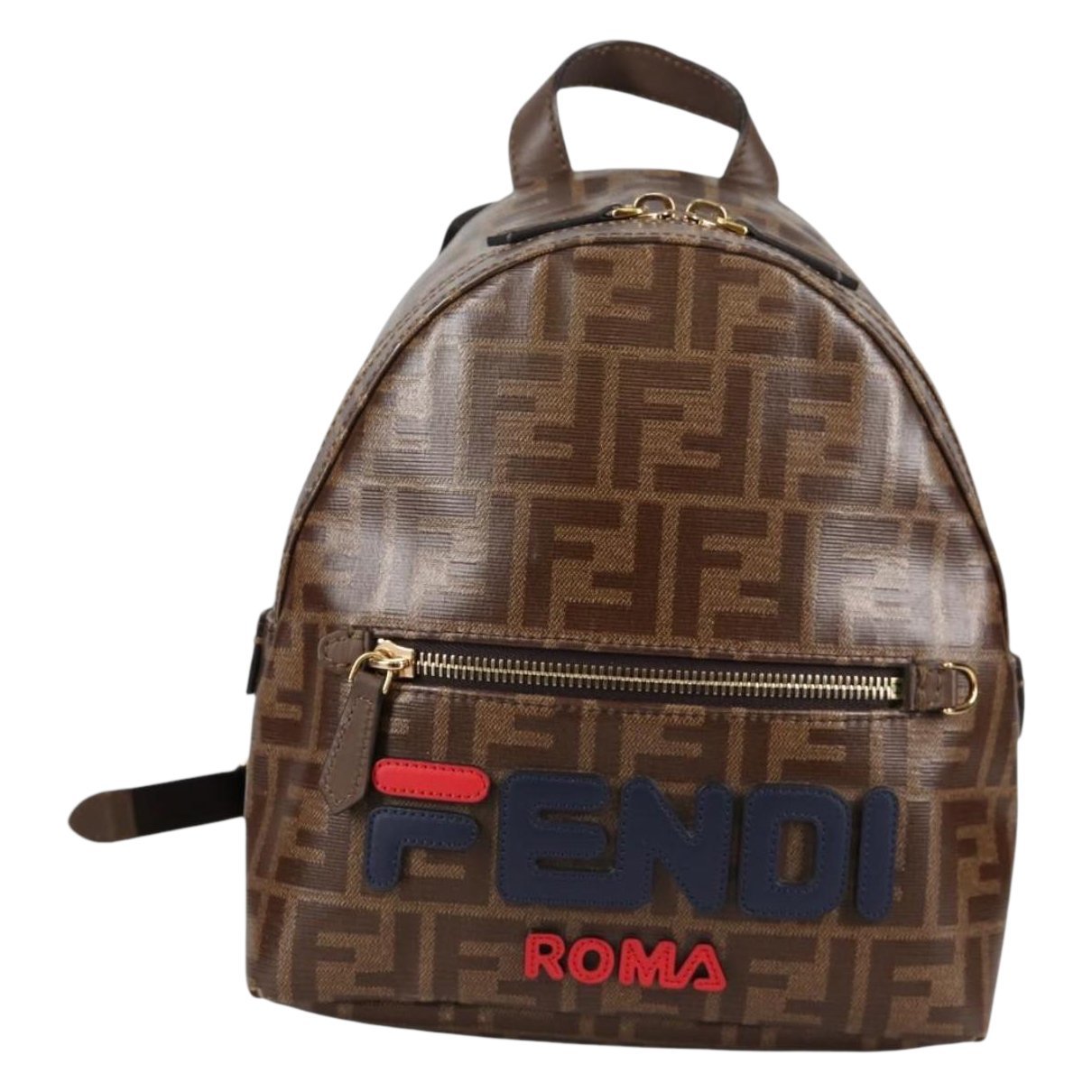 Leather backpack