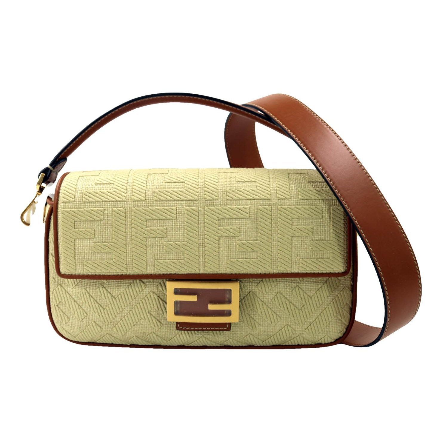 Baguette cloth crossbody bag