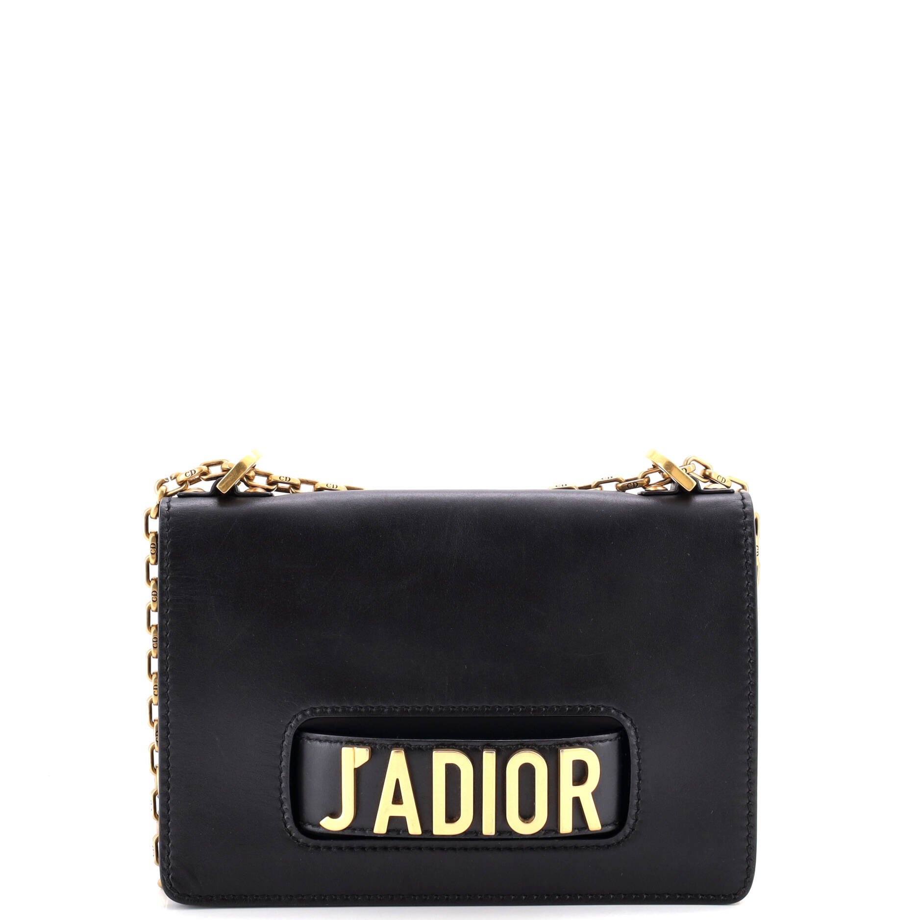 J'Adior Flap Bag Leather Medium