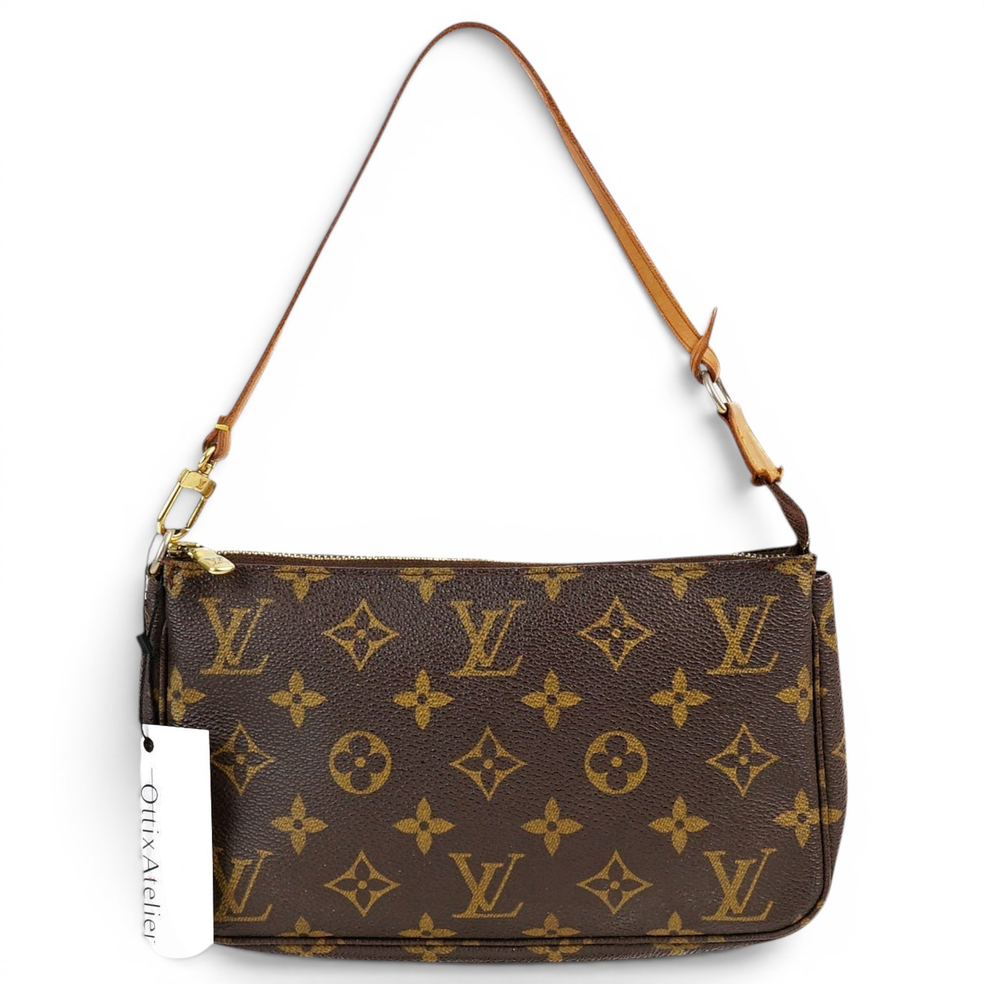 Pochette Accessoire leather handbag